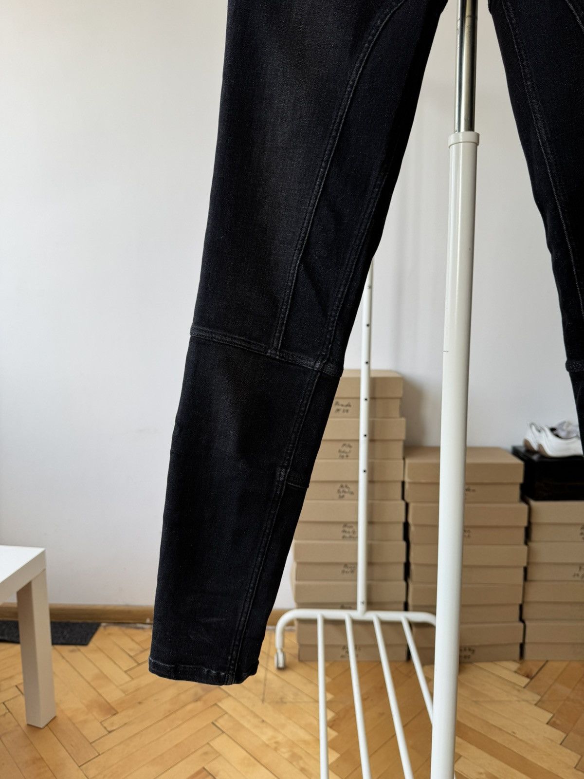 Burberry × Vintage Burberry Brit Avant Garde Denim Pants Size 27" / US 4 / IT 40 - 4 Thumbnail