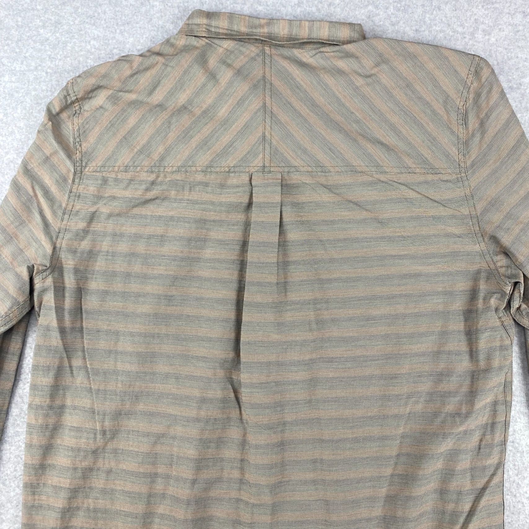 Toad&Co Toad&Co Shirt Mens XL Long Sleeve Button Up Pocket Mini Houndstooth Gray Size US XL / EU 56 / 4 - 6 Thumbnail