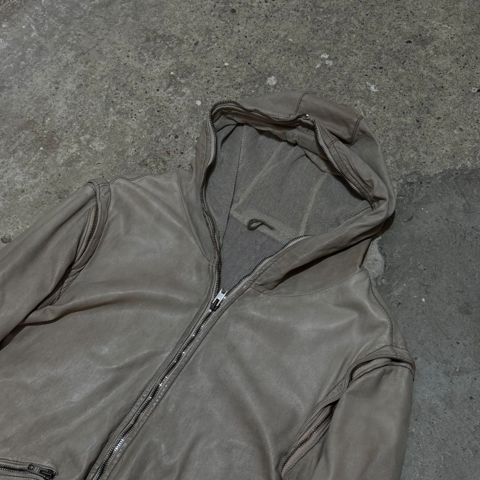 Giorgio Brato Giorgio Brato full zip up transformer leather jacket Size US M / EU 48-50 / 2 - 3 Thumbnail