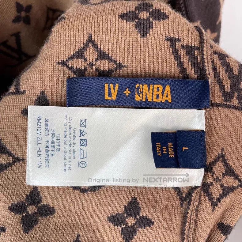 Louis Vuitton Louis Vuitton NBA Co-Branded Wool Zip Jacket Size US L / EU 52-54 / 3 - 5 Thumbnail