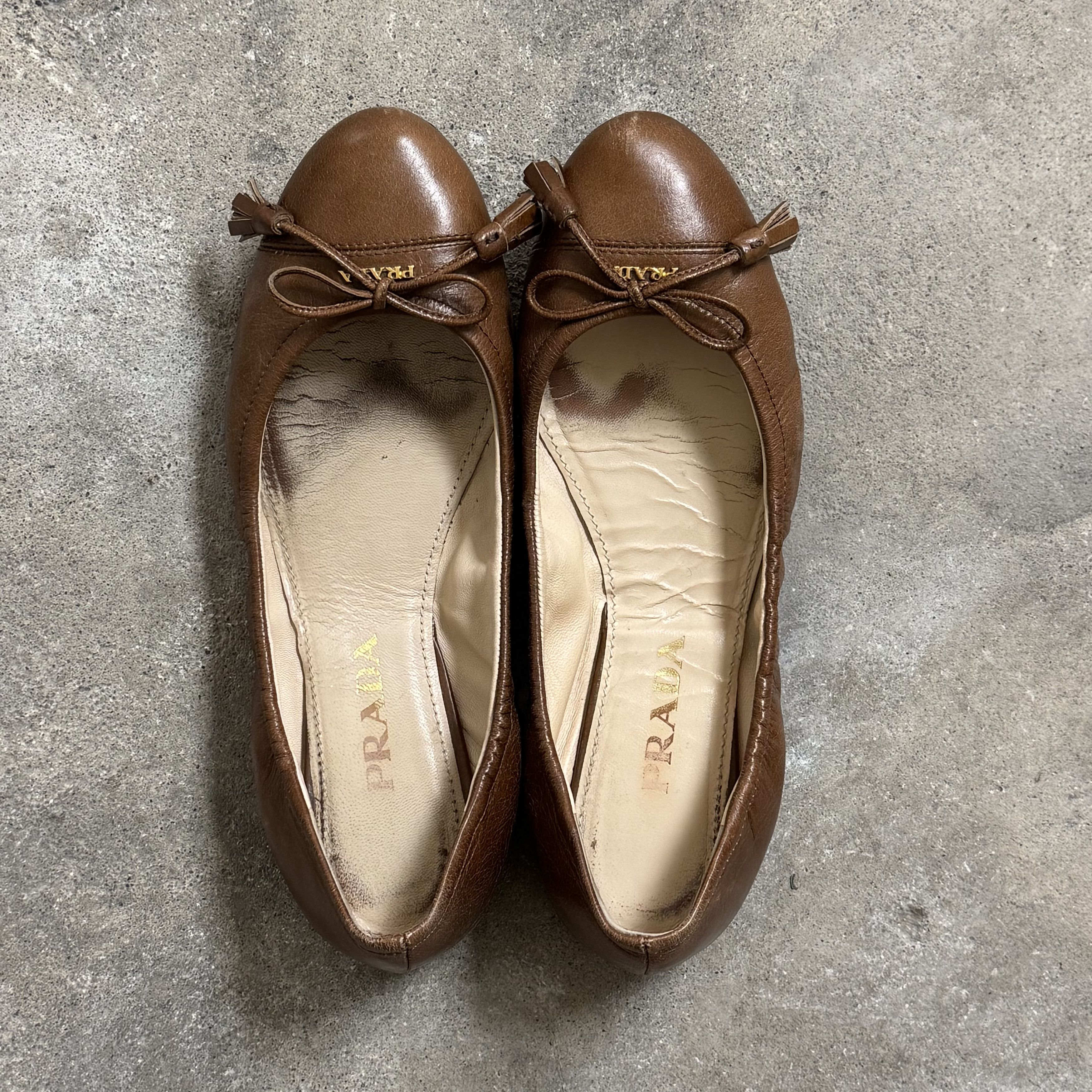 Prada Prada Ballet Shoes Size US 7.5 / IT 37.5 - 7 Thumbnail