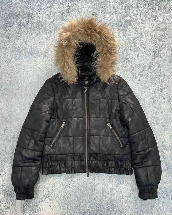 If Six Was Nine Goa Black Coated Fur Jacket Ifsix Lgb Style | Grailed