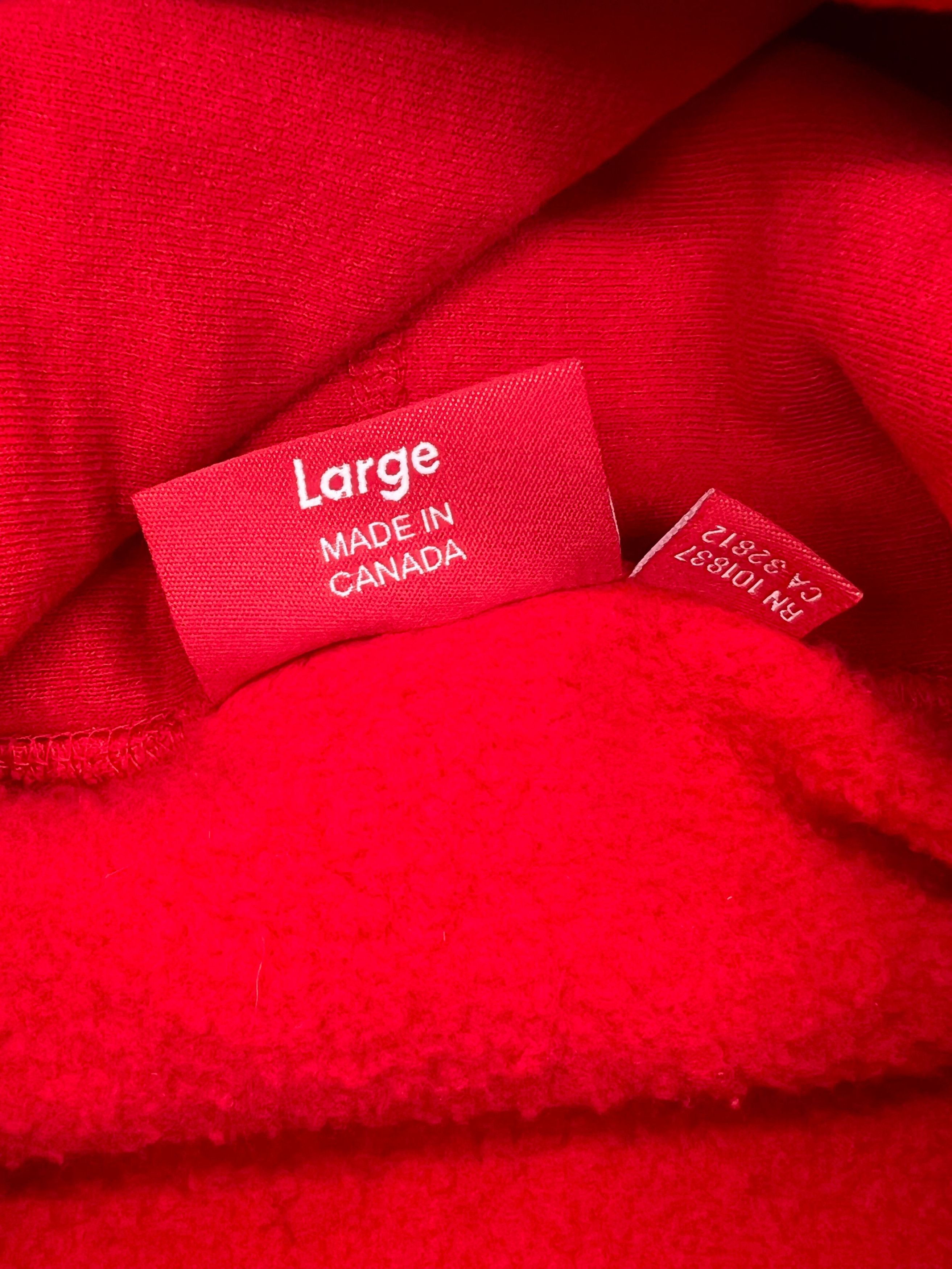 Supreme Supreme Sleeve Patch Hooded Sweatshirt Size US L / EU 52-54 / 3 - 4 Thumbnail