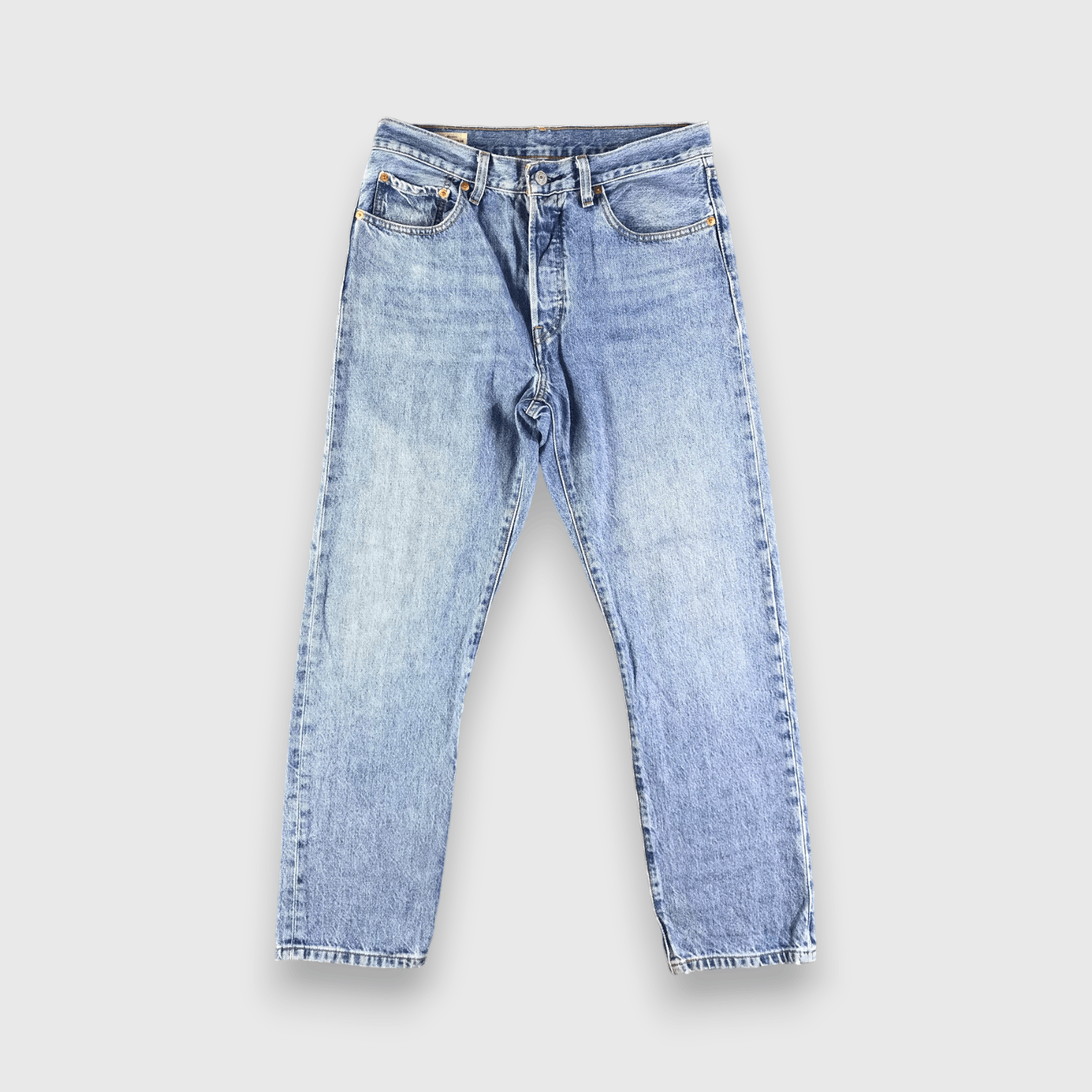 Levi's Vintage Blue Wash Levis 501 Jeans-J3408 Size US 31 - 1 Thumbnail