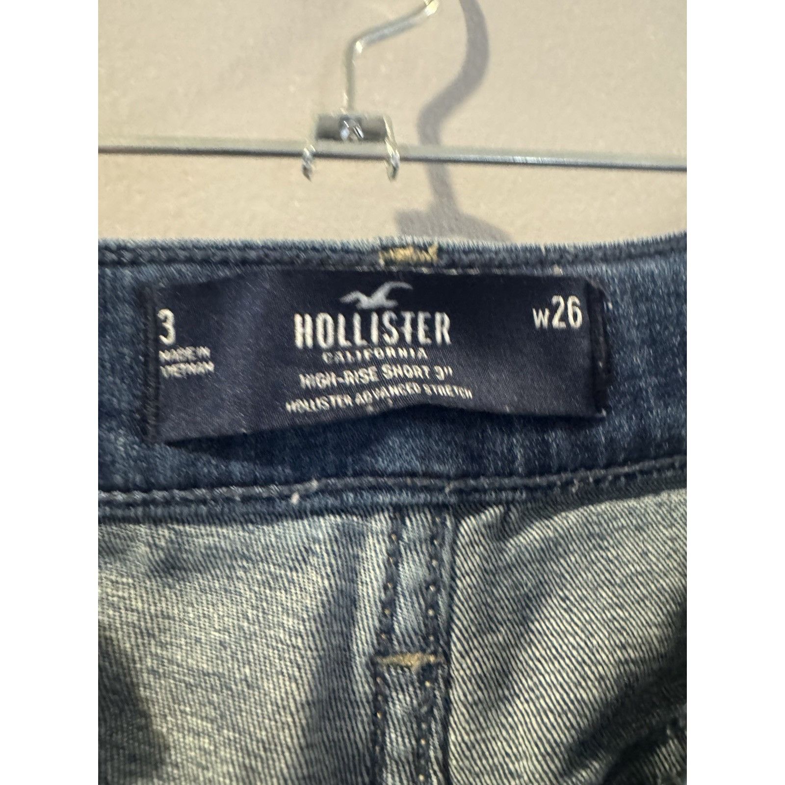 Hollister Hollister Women's Denim High-Rise Short 3 Advanced Stretch, Size 26" / US 2 / IT 38 - 4 Thumbnail