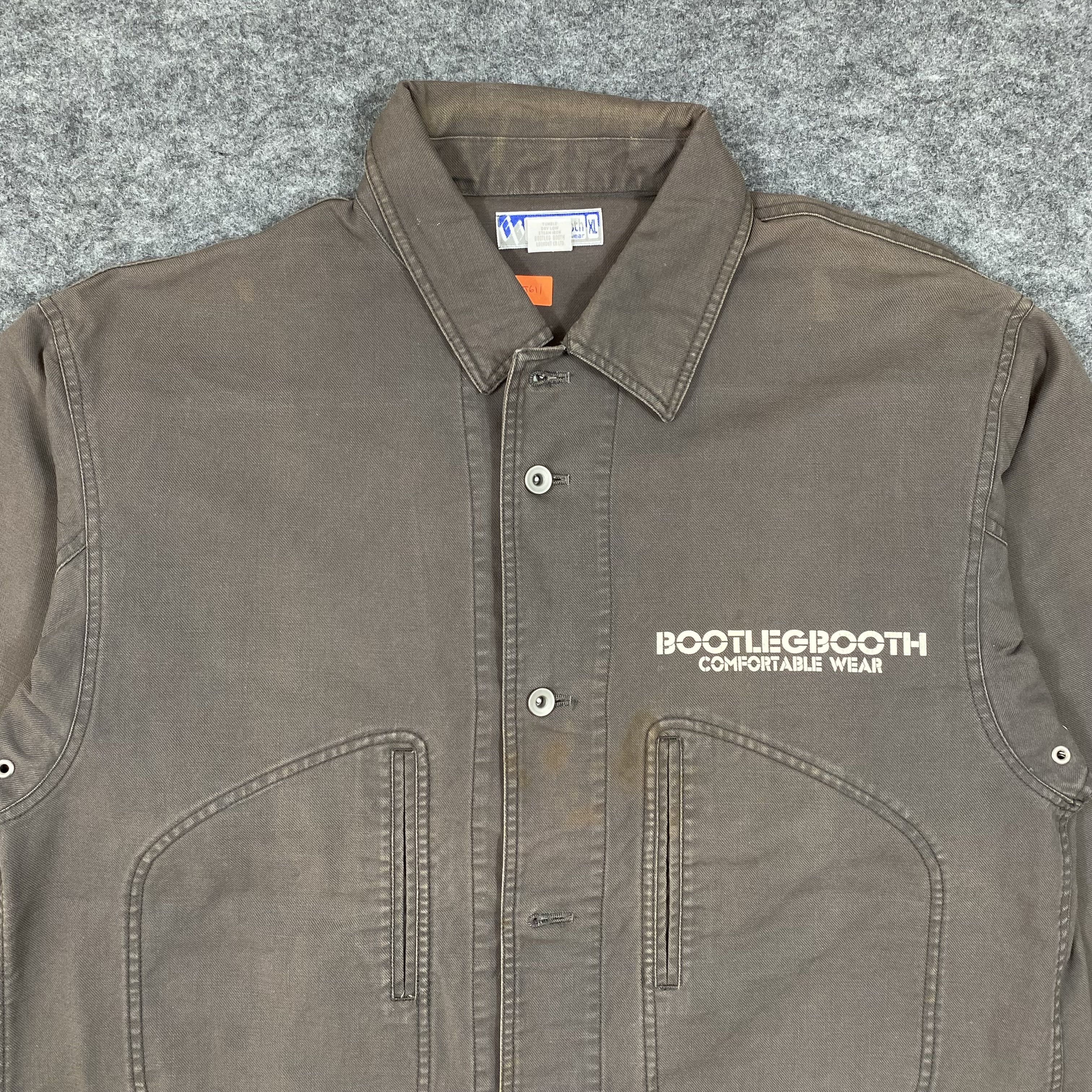 Japanese Brand Vintage 90s Bootleg Booth Japanese Brand Chore Work-611 Size US XL / EU 56 / 4 - 6 Thumbnail