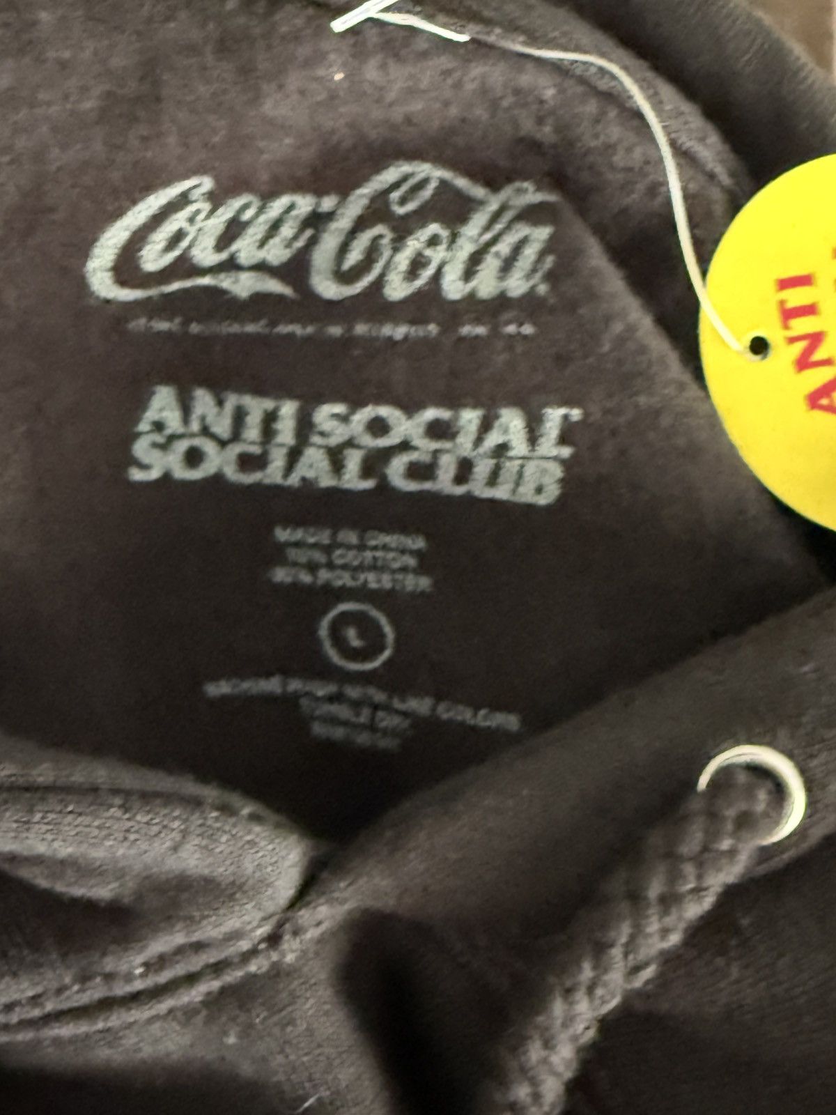 Anti Social Social Club Antisocial social club x Coca cola - Large Size US L / EU 52-54 / 3 - 8 Thumbnail