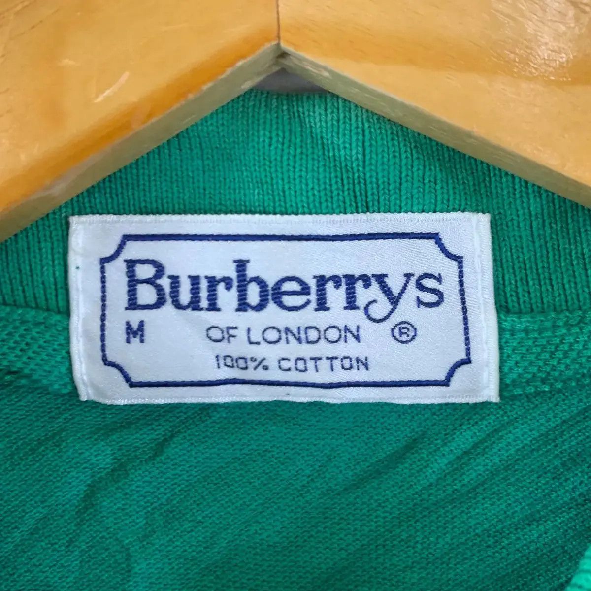 Burberry Vintage BURBERRY LONDON Embroidered Prorsum Logo Polo Tee Size US M / EU 48-50 / 2 - 4 Thumbnail