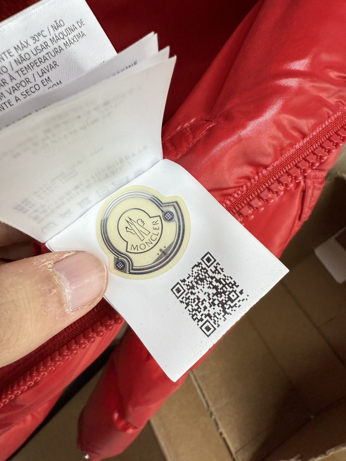 Moncler Moncler Red Maya Puffer Jacket Size US S / EU 44-46 / 1 - 11 Thumbnail