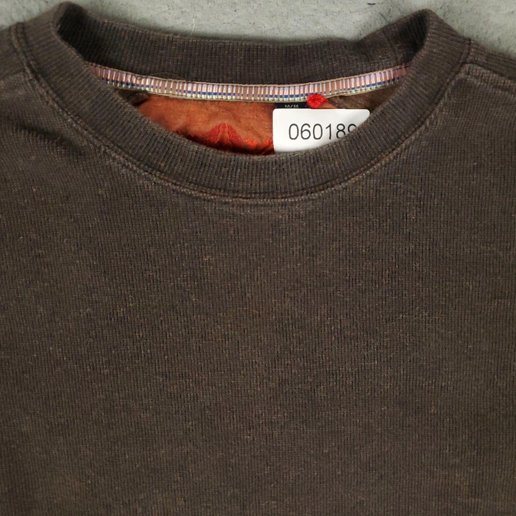 Robert Graham Robert Graham Sweater Mens Medium Brown Casual Pullover Knit Mock Neck Long Sleeve Size US M / EU 48-50 / 2 - 2 Thumbnail