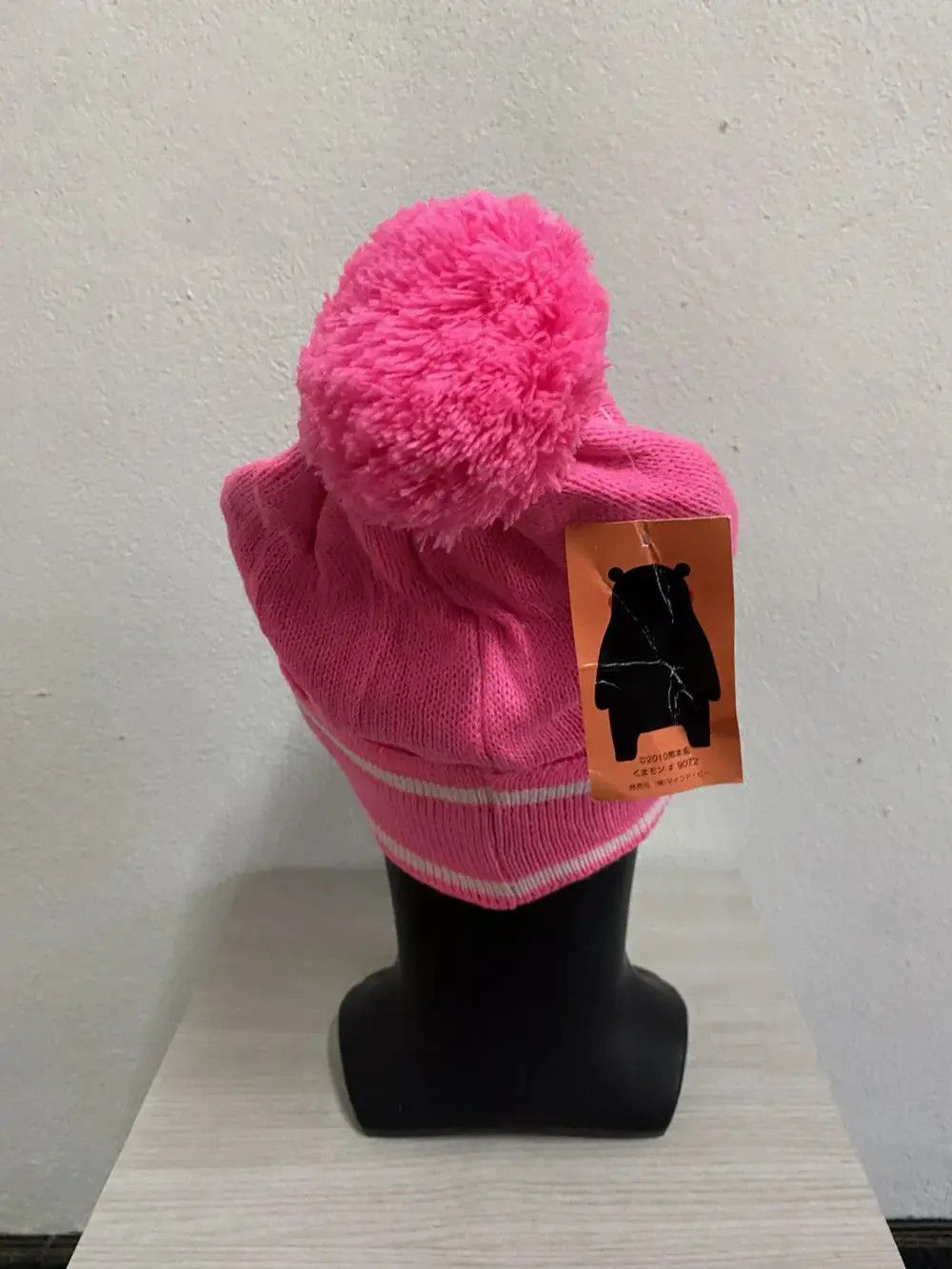 Cartoon Network × Vintage Kumamon Big Logo Bobble Beanie Hat Size ONE SIZE - 4 Thumbnail