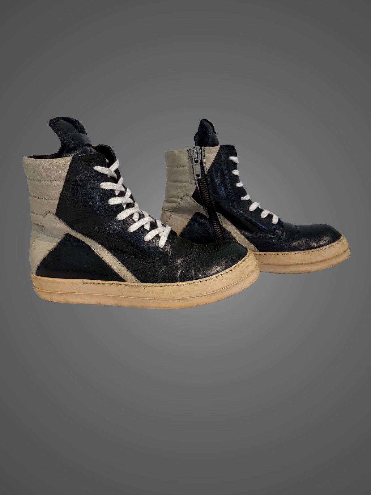 Rick Owens Rick Owens Short Tongue Geobasket from 2011 Size US 9 / EU 42 - 2 Thumbnail