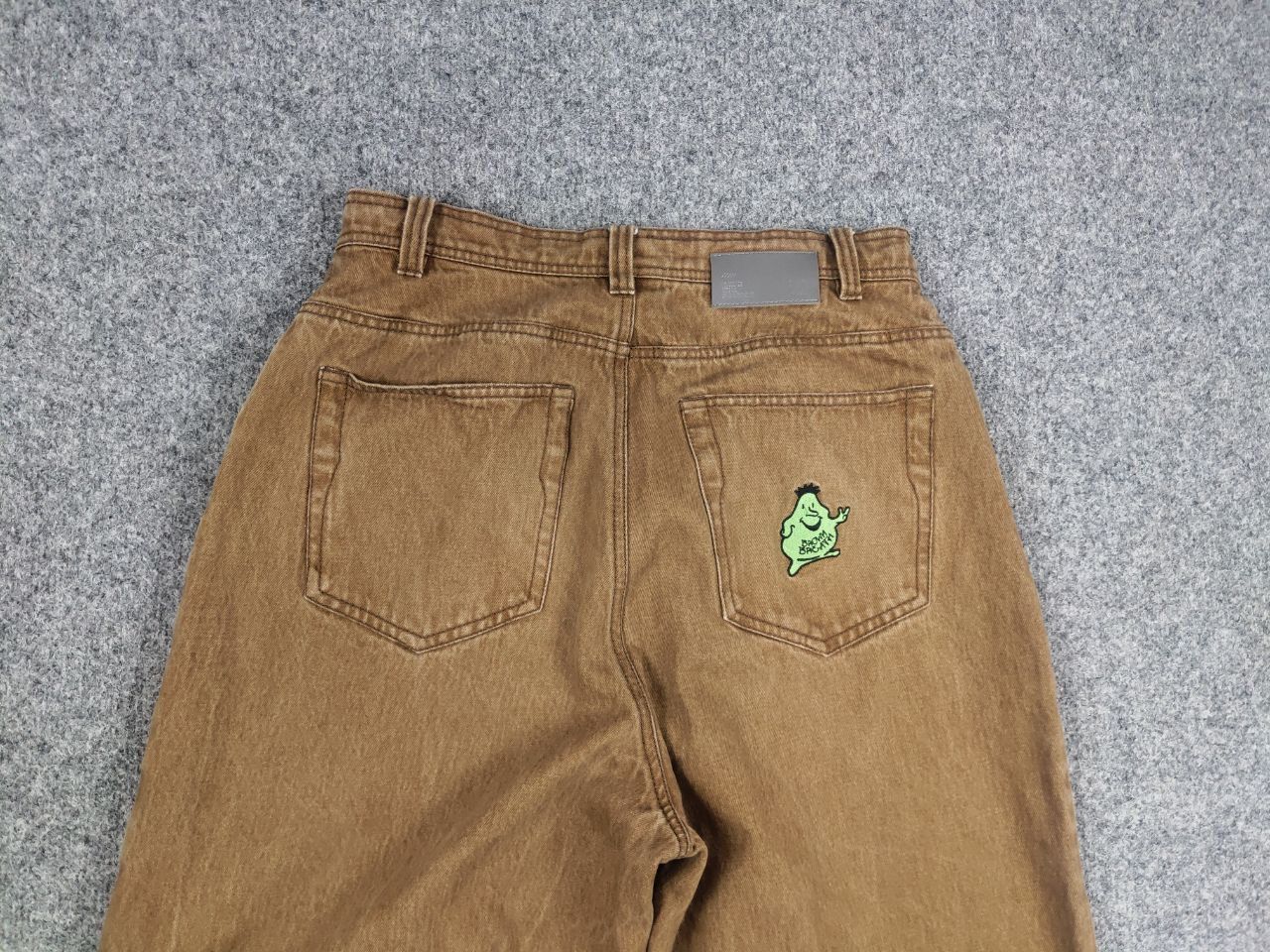 Japanese Brand × MUSINSA × Vintage Brownbreath Japan Design musinsa Beslow Denim Baggy Jeans Size US 32 / EU 48 - 9 Thumbnail