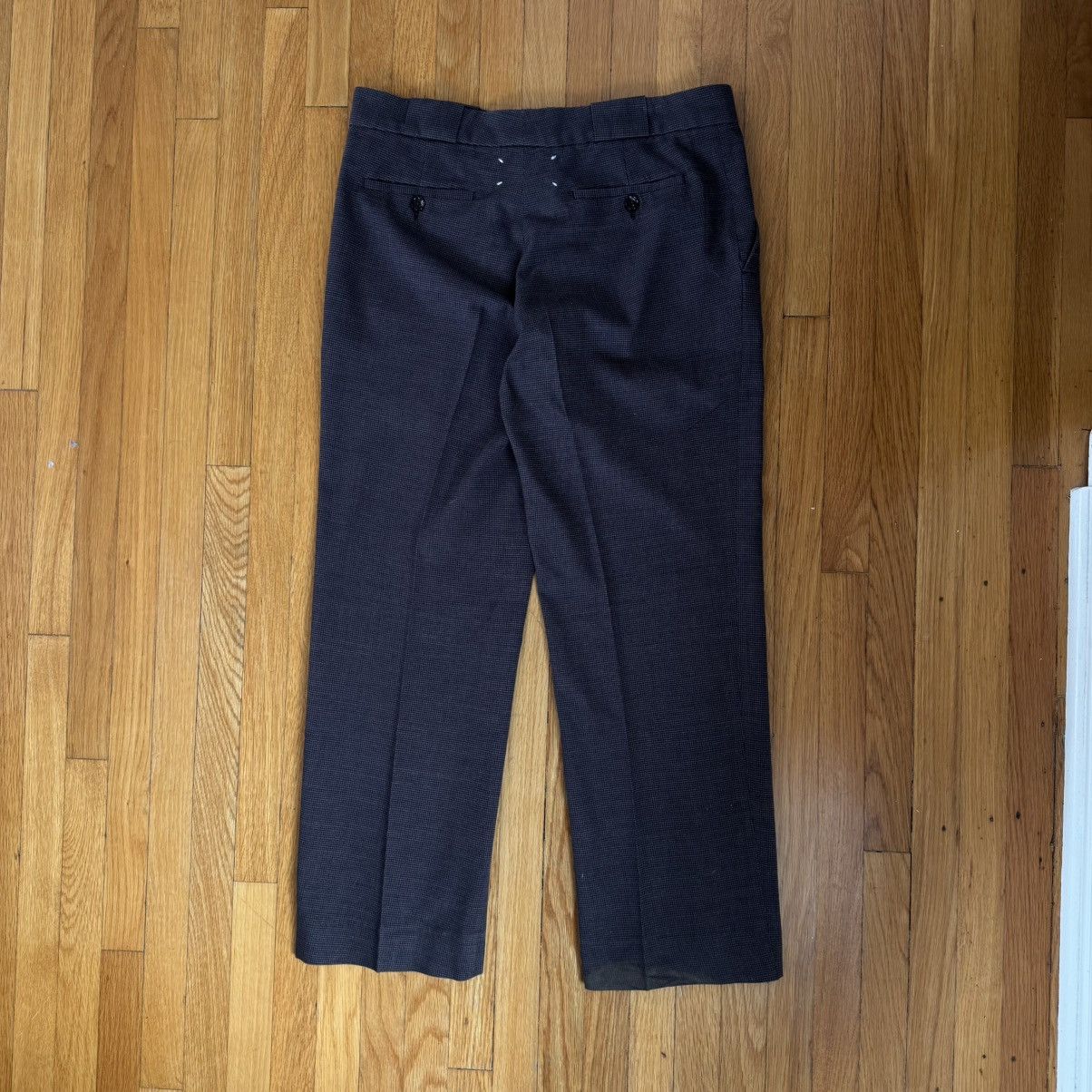 Maison Margiela Maison Margiela Pleated Brown Trousers. Size US 34 / EU 50 - 10 Thumbnail