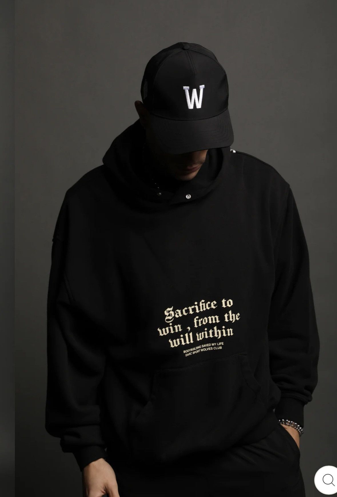 Darc Sport DARC SPORT X ” BODYBUILDING SAVED MY LIFE” PRAYING HANDS Size US XL / EU 56 / 4 - 5 Thumbnail