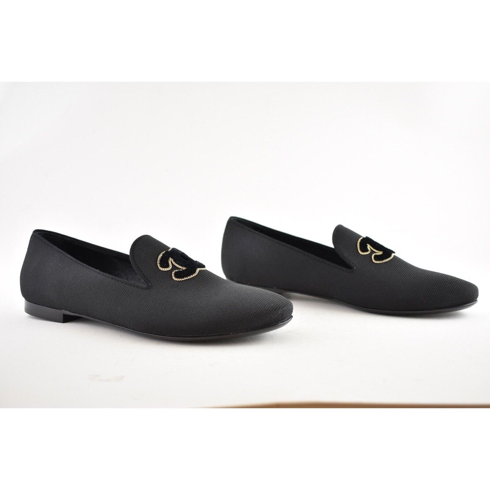 Chanel Grosgrain Chain Around Mule Moccasin Ballet Loafer Flat 34c Size US 4 / IT 34 - 2 Thumbnail
