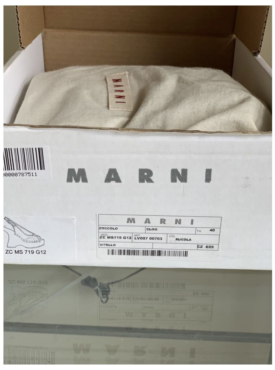 Marni Marni Leather Platform Wedge Sandals Size US 10 / IT 40 - 2 Thumbnail