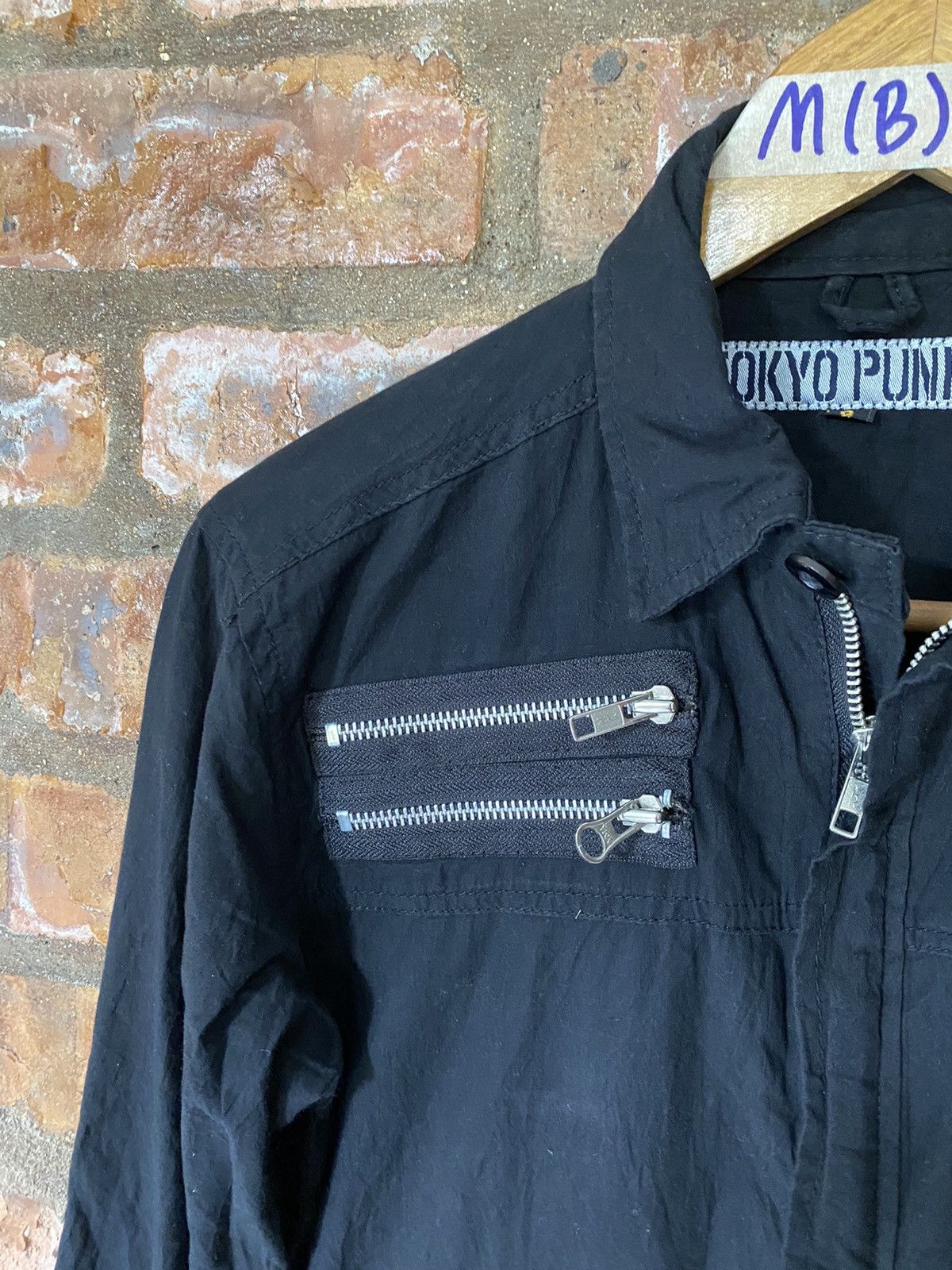 A.F.F.A. × Japanese Brand × Vintage 1990s Tokyo Punker by Jim SINN multizipper YKK Size US S / EU 44-46 / 1 - 6 Thumbnail
