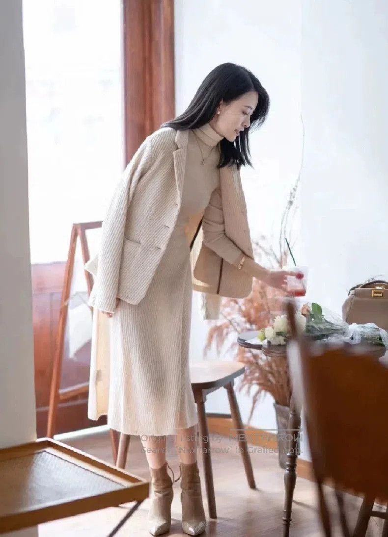 Loro Piana Loro Piana Baby Cashmere Skirt. Size US 38 / EU 54 - 9 Thumbnail