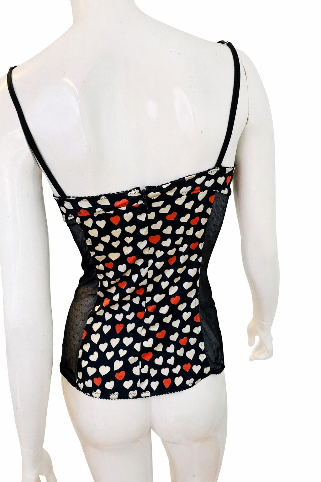 Dolce & Gabbana Dolce & Gabbana D&G Heart Bustier Top Corset Camisole Size M / US 6-8 / IT 42-44 - 5 Thumbnail
