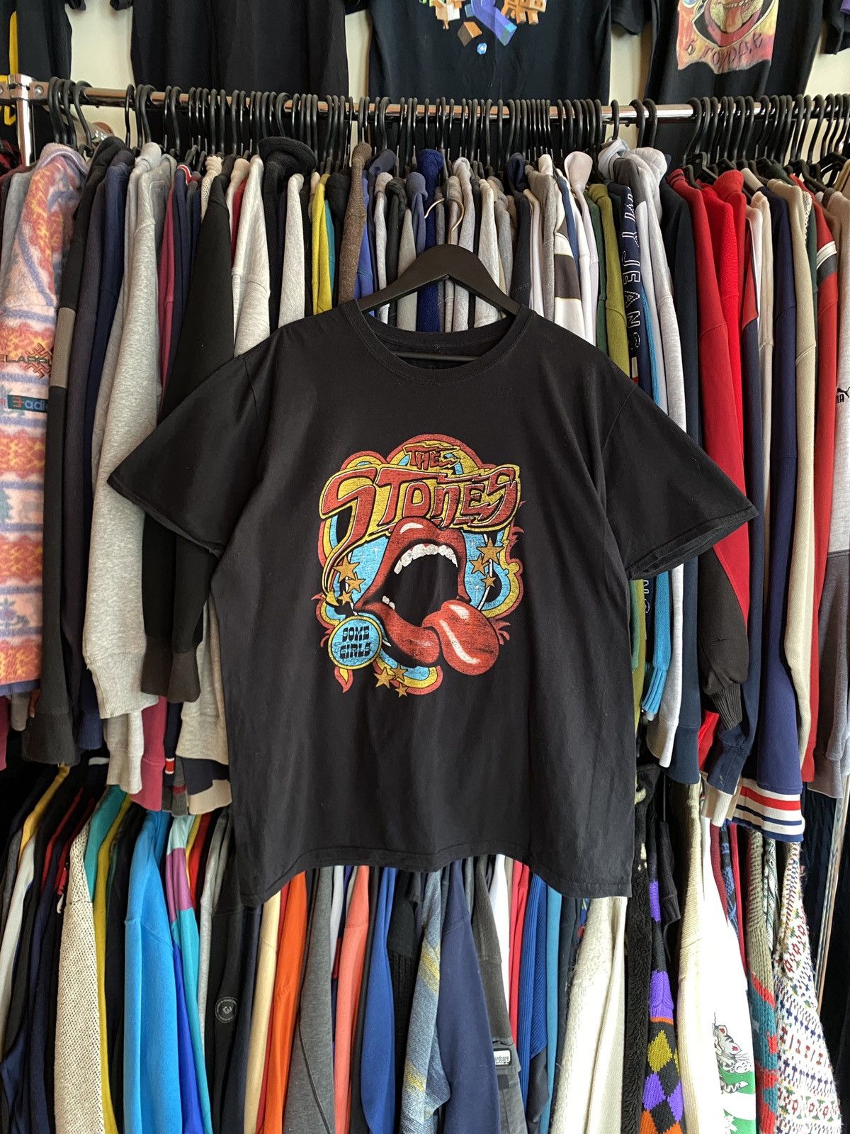 Band Tees THE ROLLING STONES BAND VINTAGE T-SHIRT Y2k Size US XL / EU 56 / 4 - 1 Thumbnail
