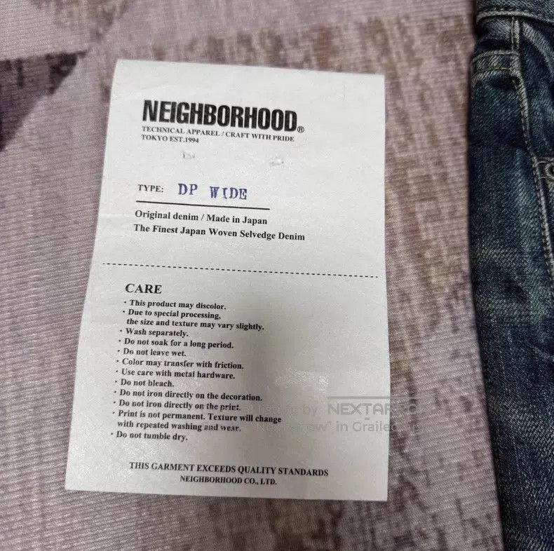 Neighborhood Neighborhood size M Selvedge Denim Jeans Size US 27 - 3 Thumbnail