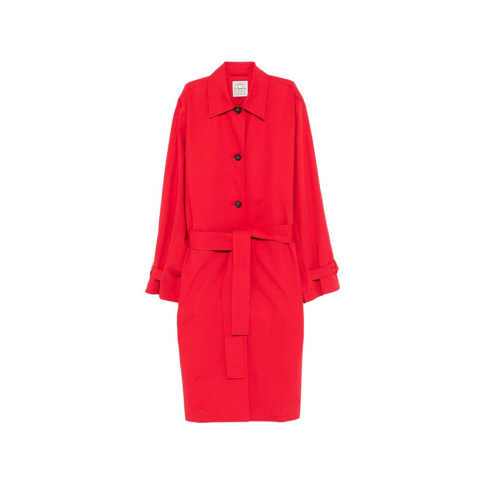 Toteme Toteme RED Coats - Single Breasted Coats Size XS / US 0-2 / IT 36-38 - 1 Thumbnail
