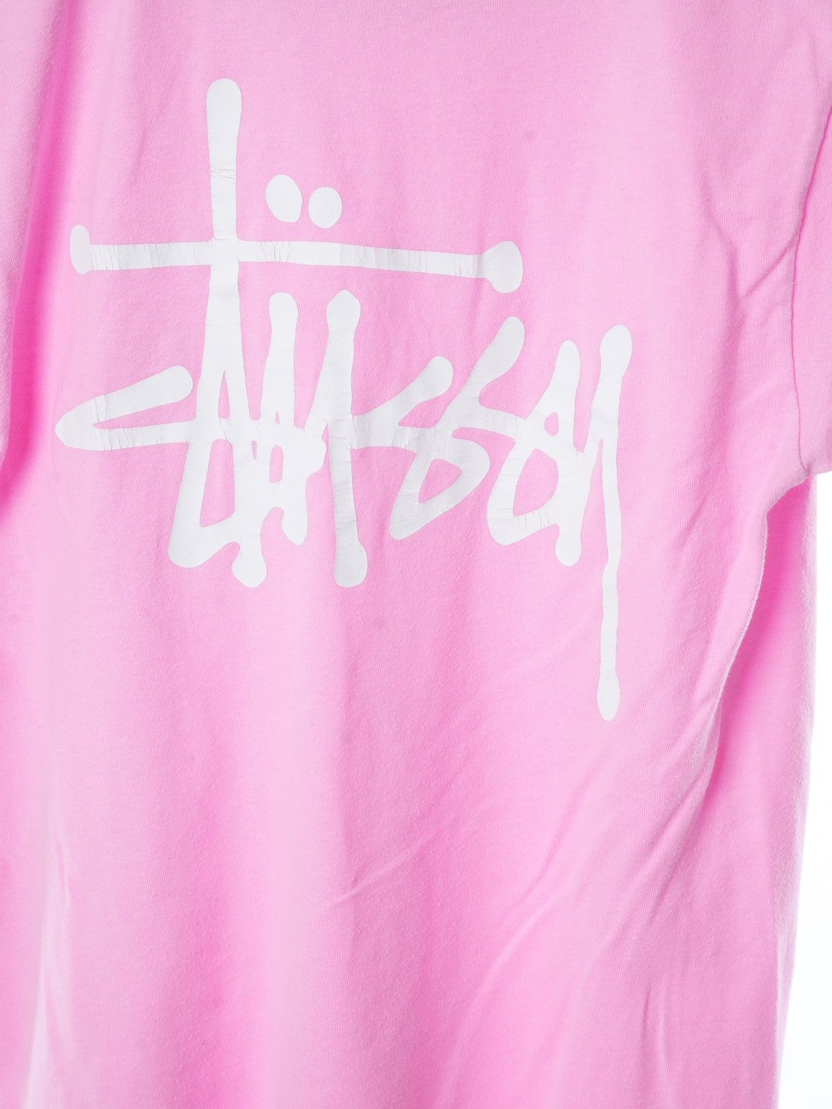Stussy Vintage Stussy Big Logo tee pink size L Size US S / EU 44-46 / 1 - 2 Thumbnail