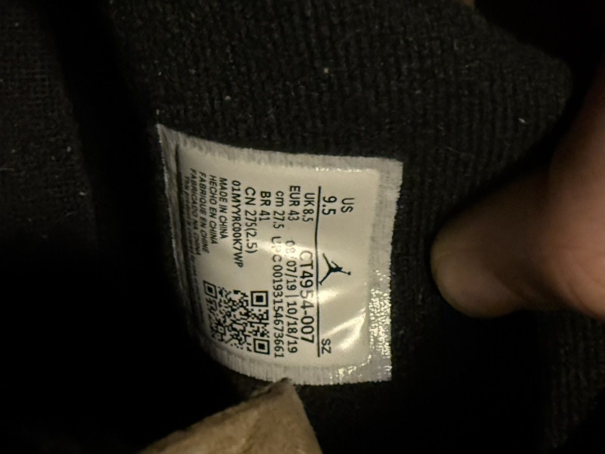 Jordan Brand Jordan 6 DMP Black Size US 9.5 / EU 42-43 - 5 Thumbnail