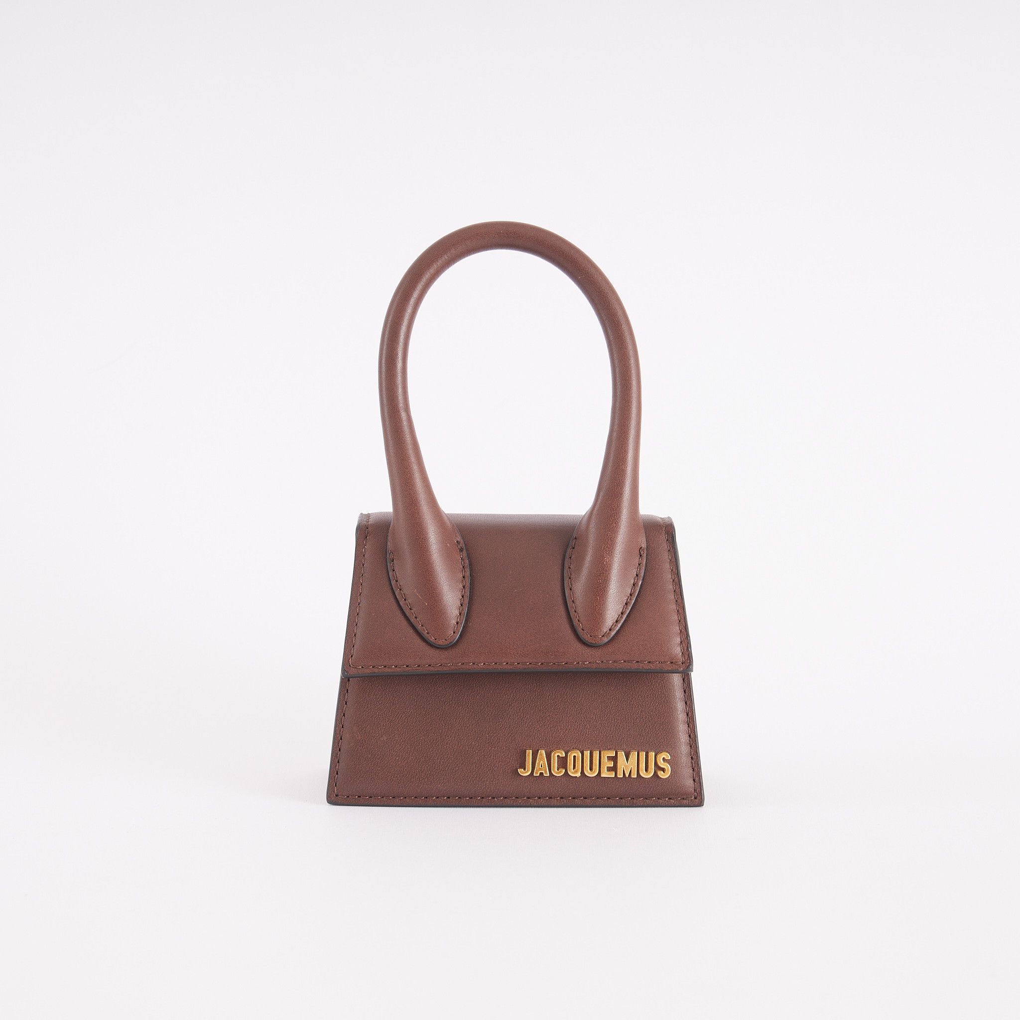 JACQUEMUS Le Chiquito Mini Bag DARK BROWN