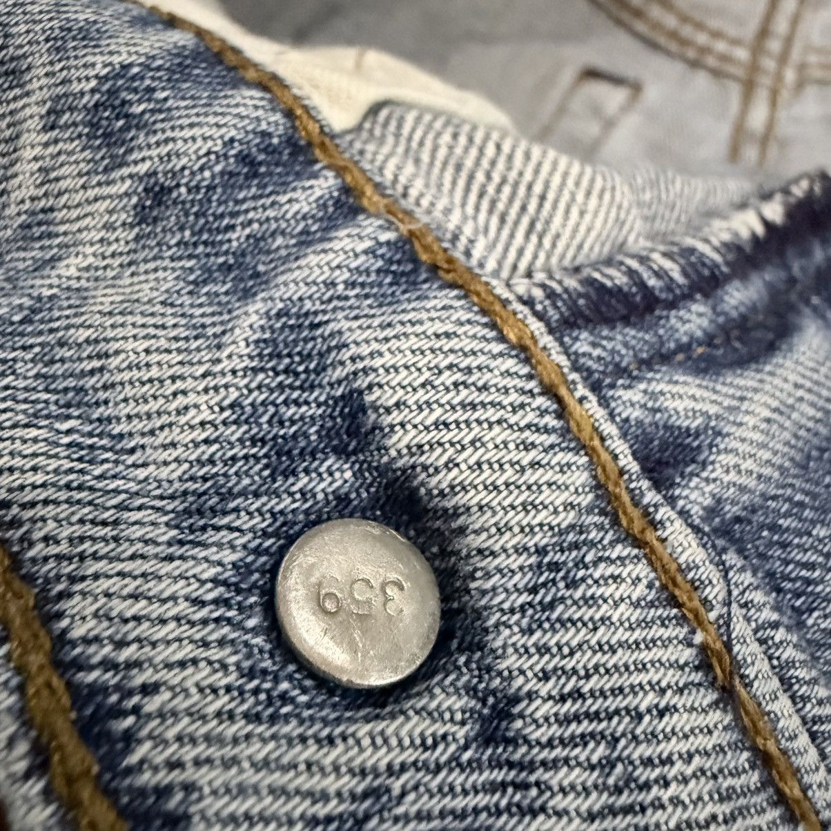 Levi's Vintage Clothing Vintage 90s Levis 509-0217 Faded Aging Denim Light Washed Size US 29 - 16 Thumbnail