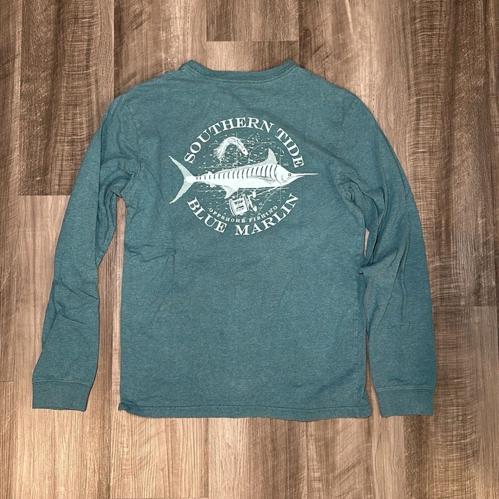 Southern Tide Southern Tide The Skipjack Blue Marlin Tee - Small Size US S / EU 44-46 / 1 - 3 Thumbnail