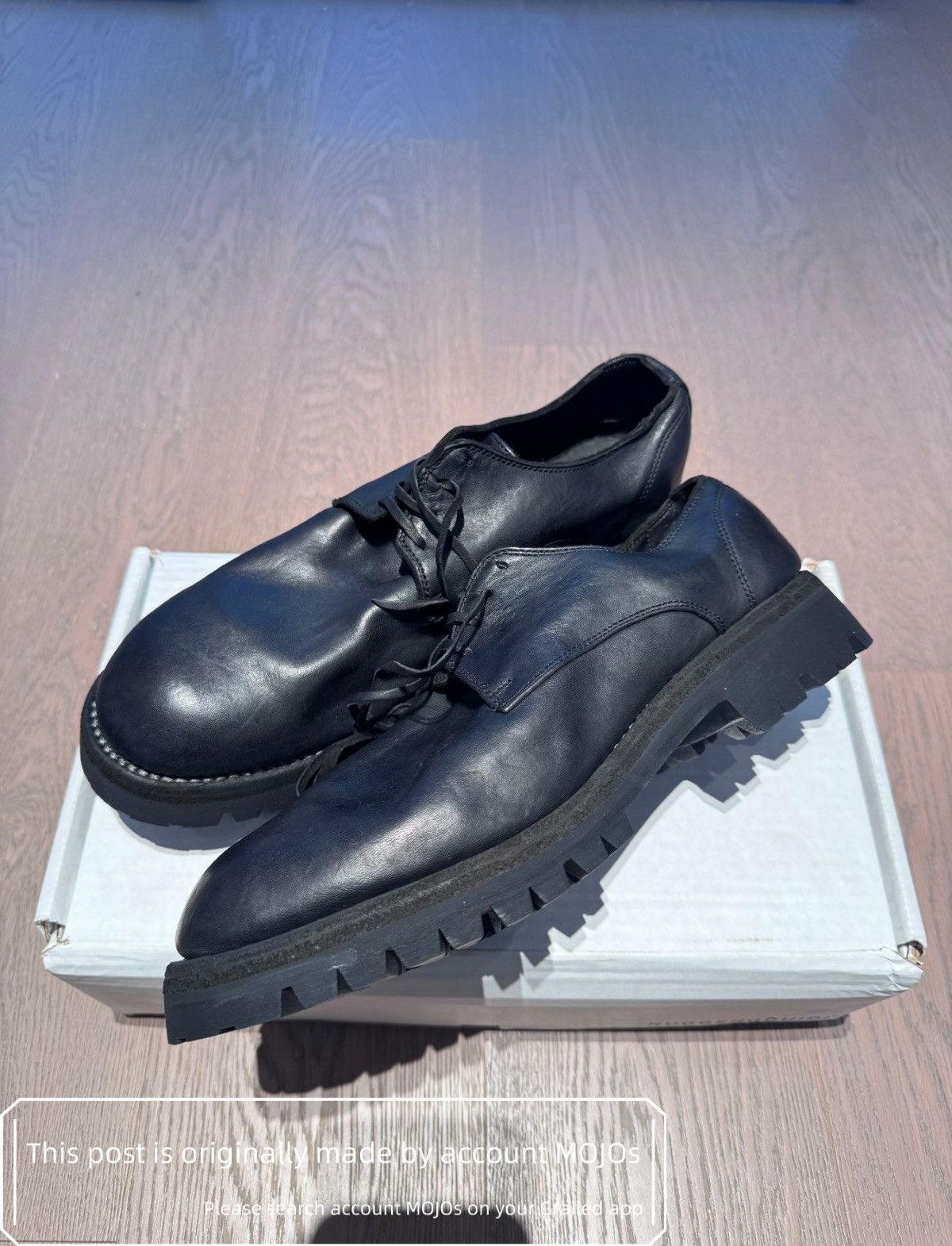Guidi Guidi PL10L Brown high heel Horse Leather derby | Grailed