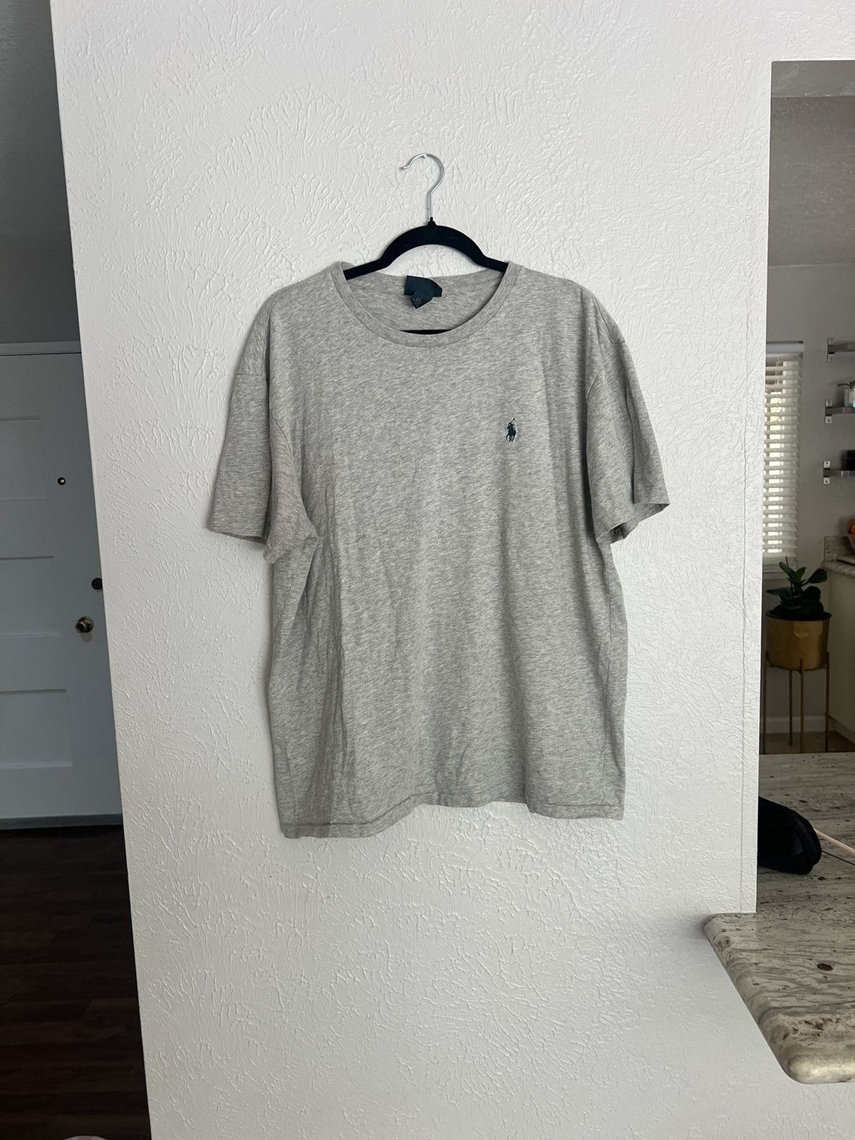 Polo Ralph Lauren Polo by Ralph Lauren gray basic logo short sleeve tee L Size US L / EU 52-54 / 3 - 3 Thumbnail