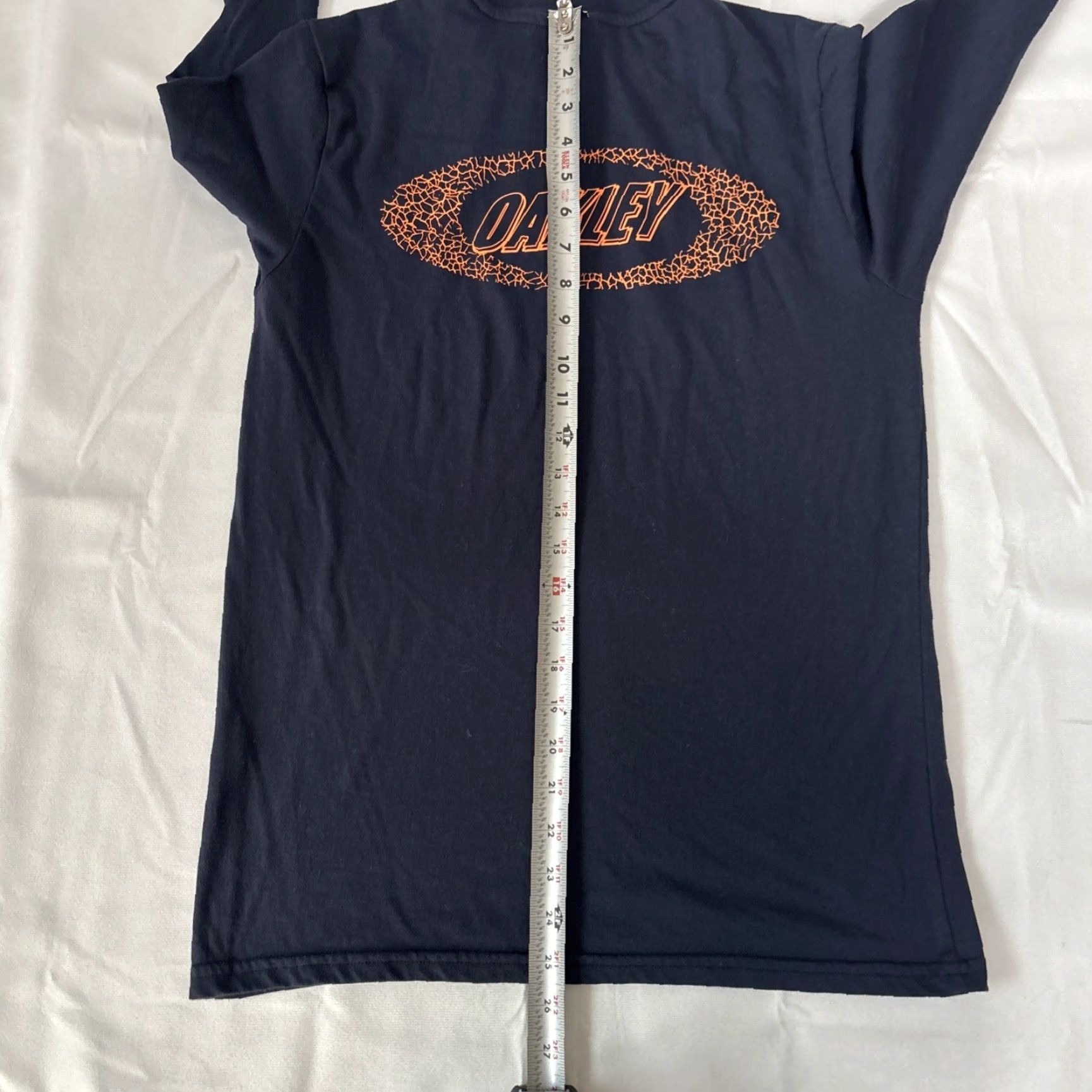 Oakley Oakley T-Shirt Men XS Long Sleeve Ellipse Graphic Blue Size US XS / EU 42 / 0 - 7 Thumbnail