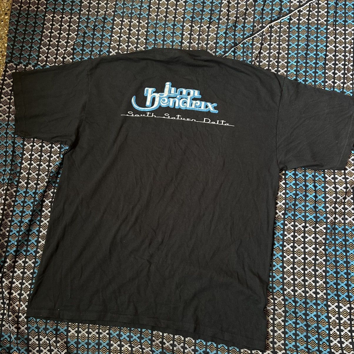 Rap Tees × Vintage Vintage Rare 1997 Jimi Hendrix South Saturn Delta Tee Size US XL / EU 56 / 4 - 2 Thumbnail