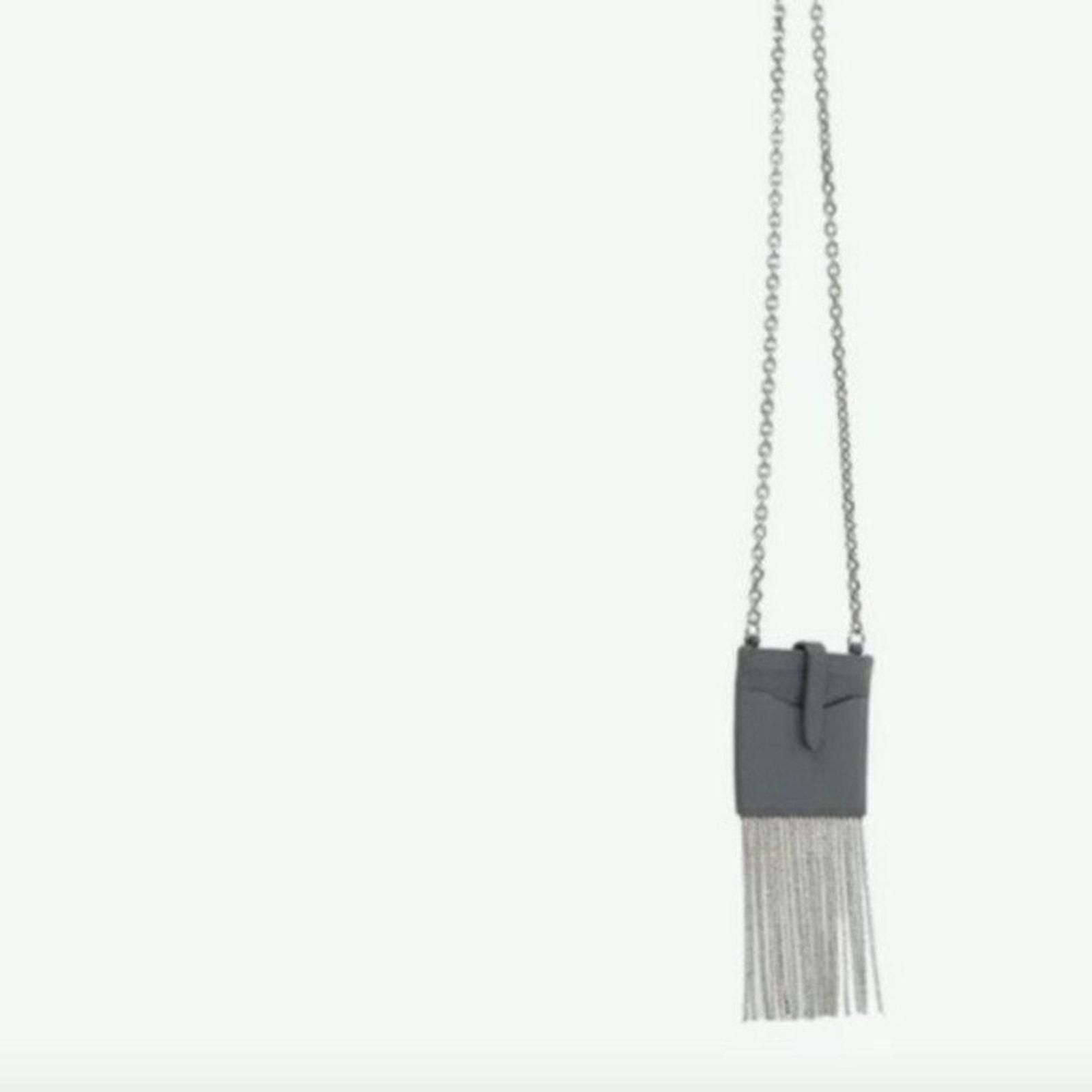 Rebecca Minkoff Rebecca Minkoff Leather Card Case on Chain Size ONE SIZE - 3 Thumbnail