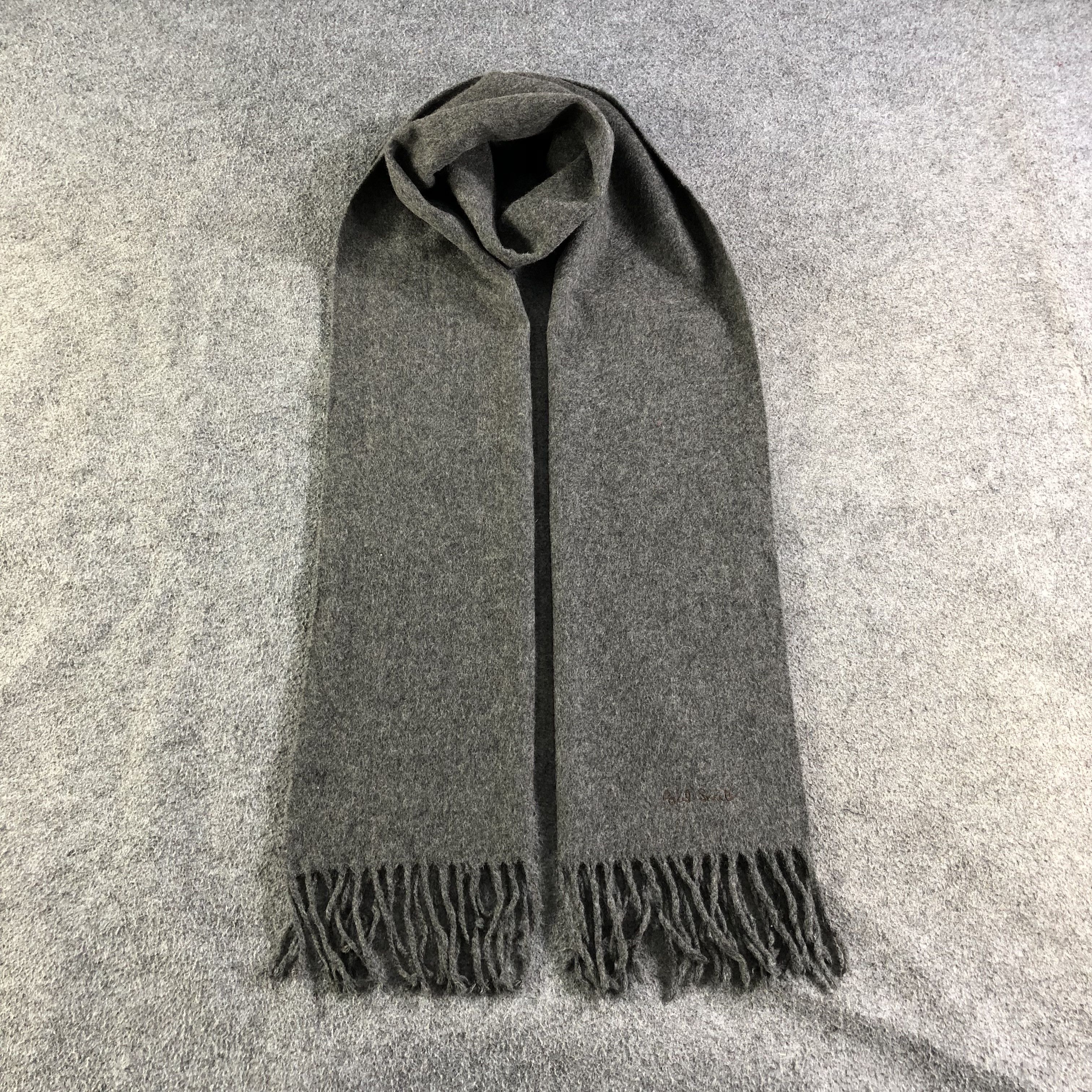 Paul Smith Paul Smith Cashmere Scarf Muffler V1818 Size ONE SIZE - 1 Thumbnail