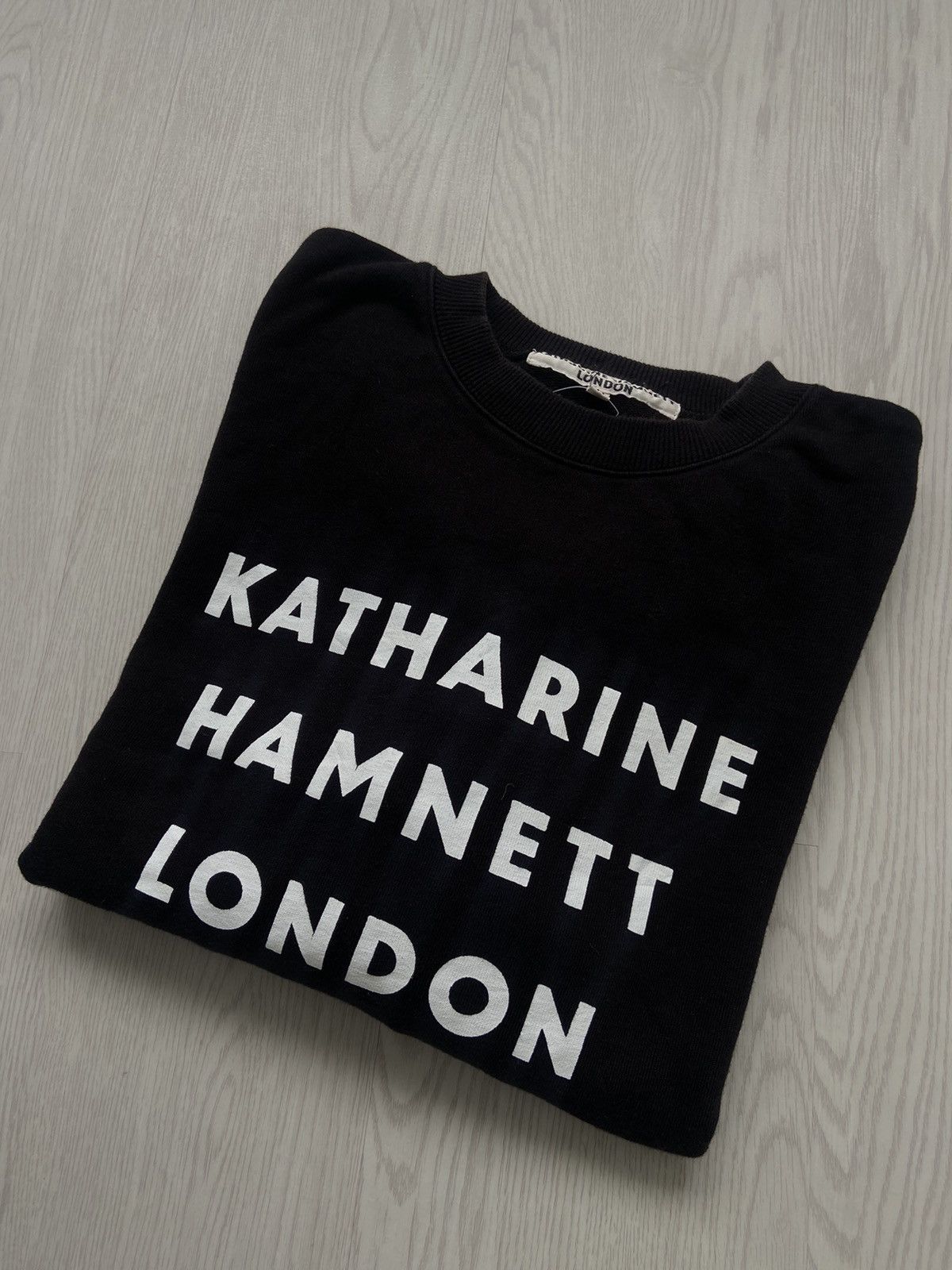 Katharine Hamnett London Vintage Archive Katharine Hamnett London Sweatshirt Size US M / EU 48-50 / 2 - 10 Thumbnail
