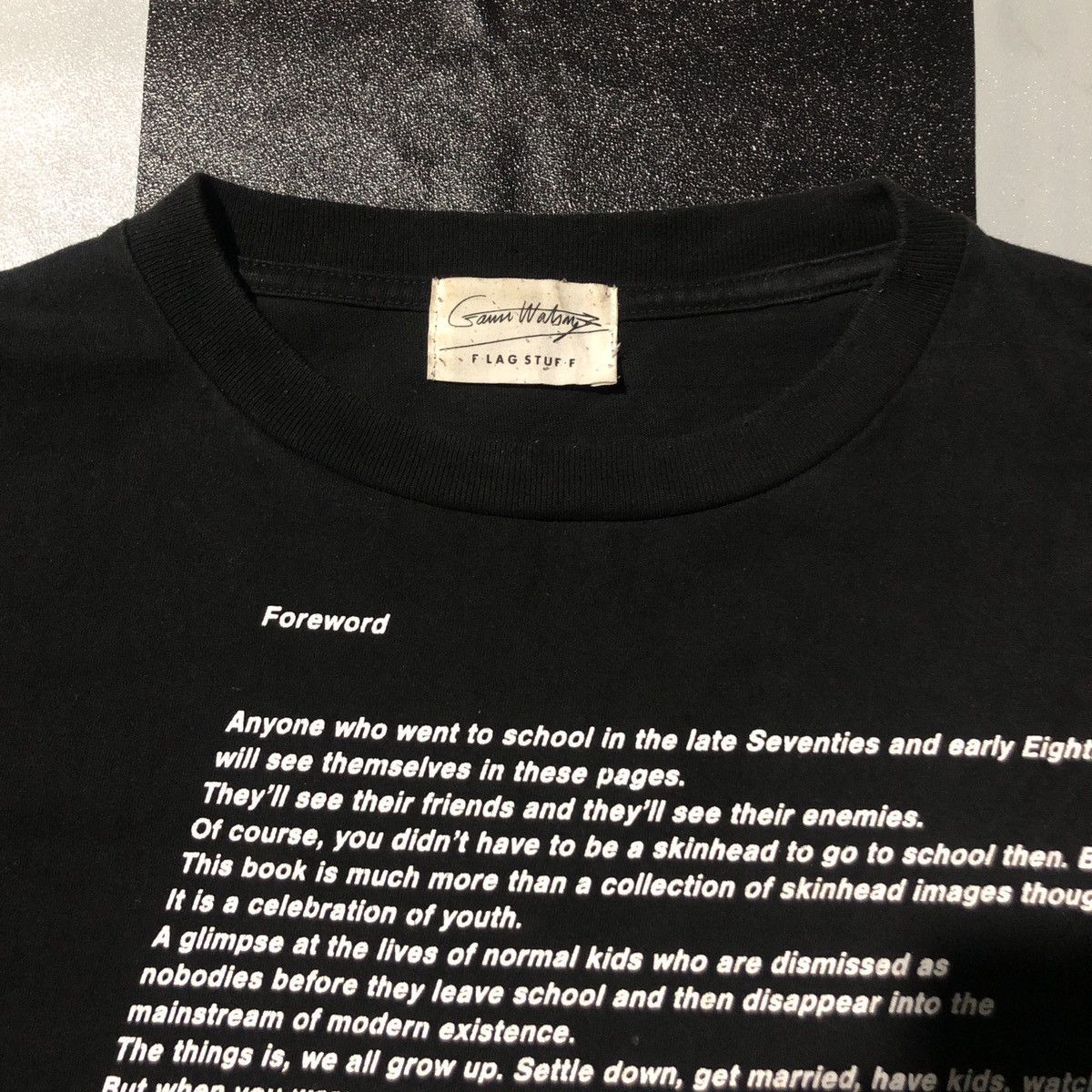 Flagstuff × Vintage Vintage Flagstuff X Gavin Watson Long Sleeve Tee Shirt Size US L / EU 52-54 / 3 - 2 Thumbnail