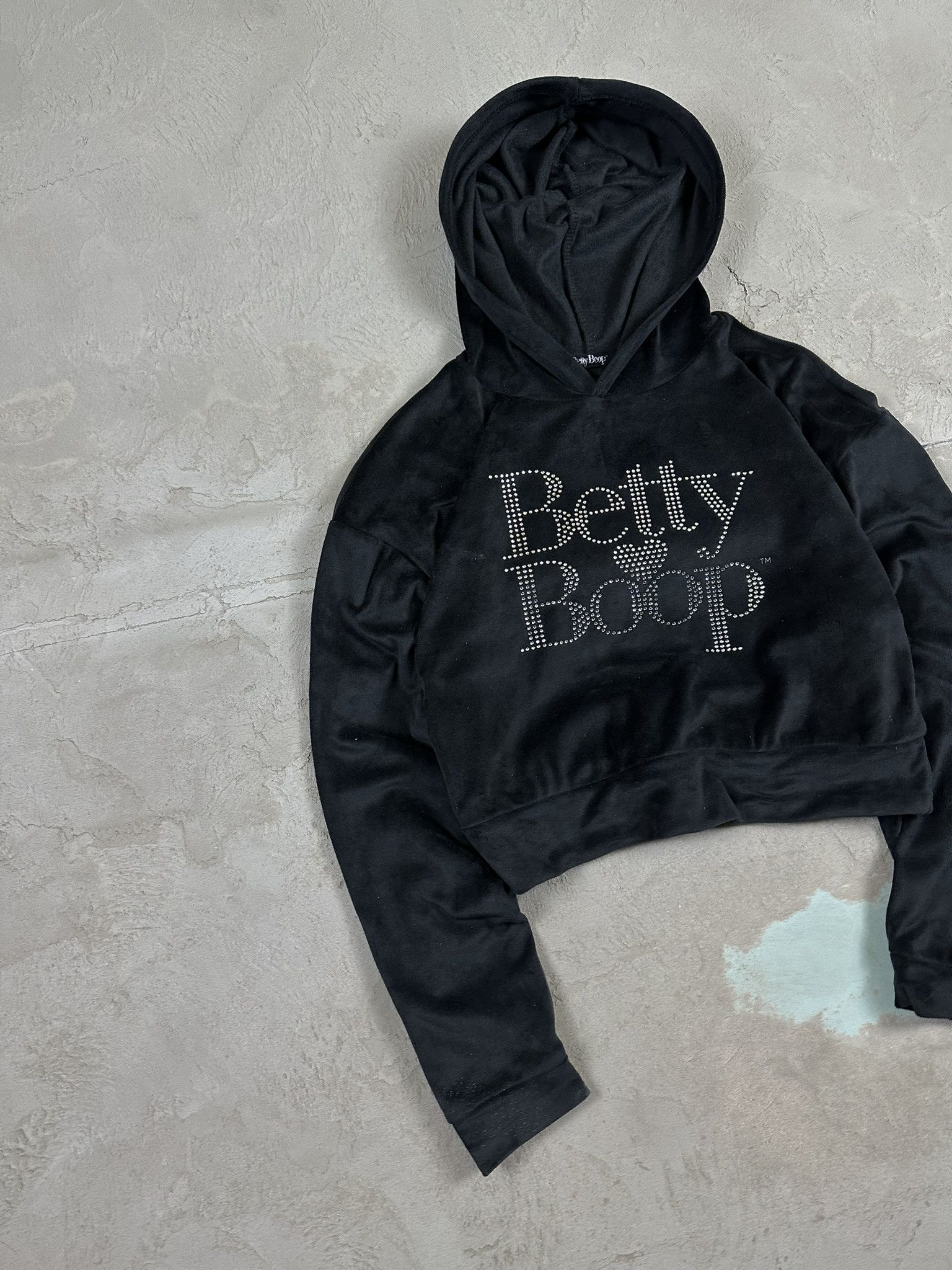 Cartoon Network × Vintage Vintage Y2k Betty Boop Crystal Zip Sweatshirt Hoodie Size XS / US 0-2 / IT 36-38 - 2 Thumbnail