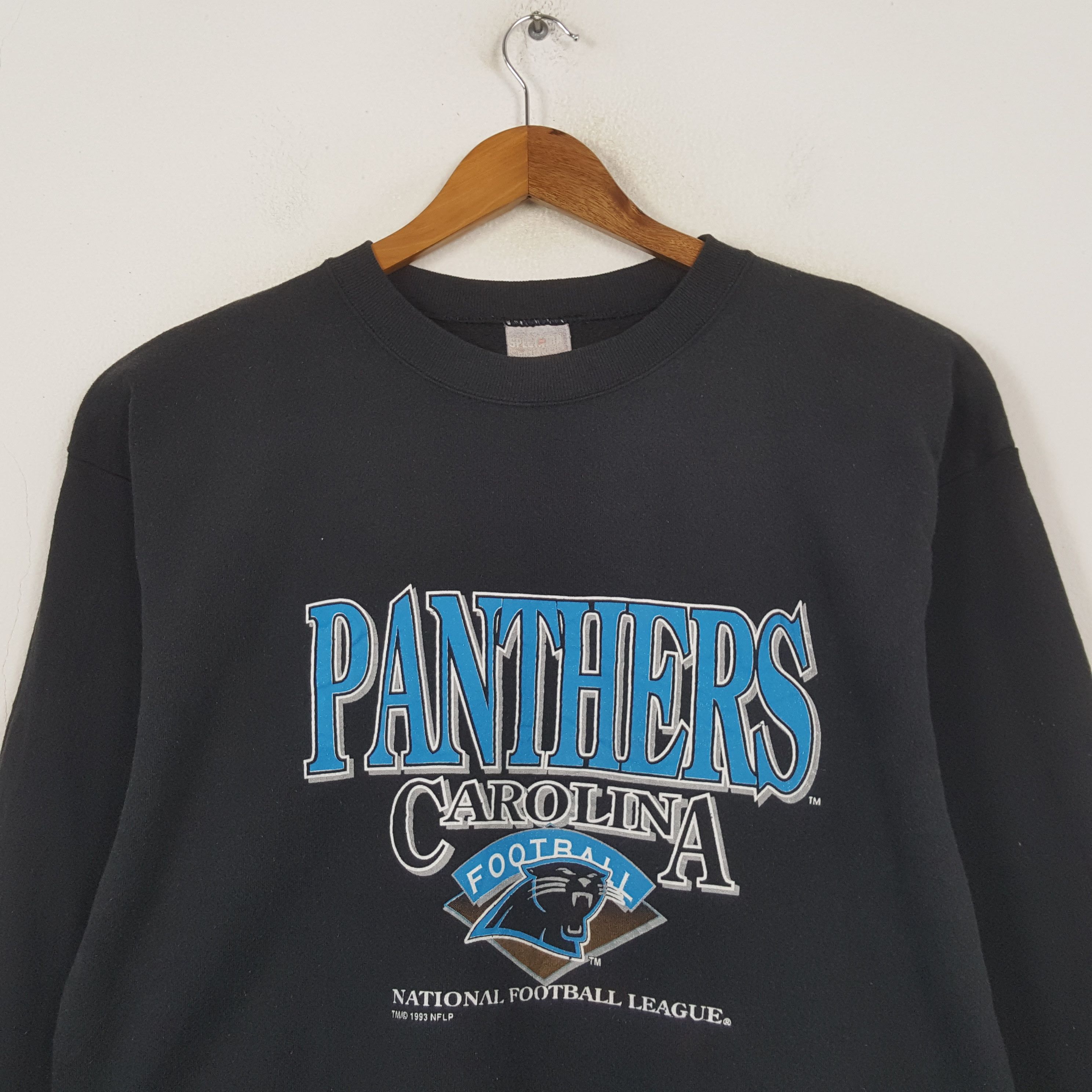 NFL Vintage Panthers Carolina American Football Sweatshirt RR5 Size US L / EU 52-54 / 3 - 2 Thumbnail