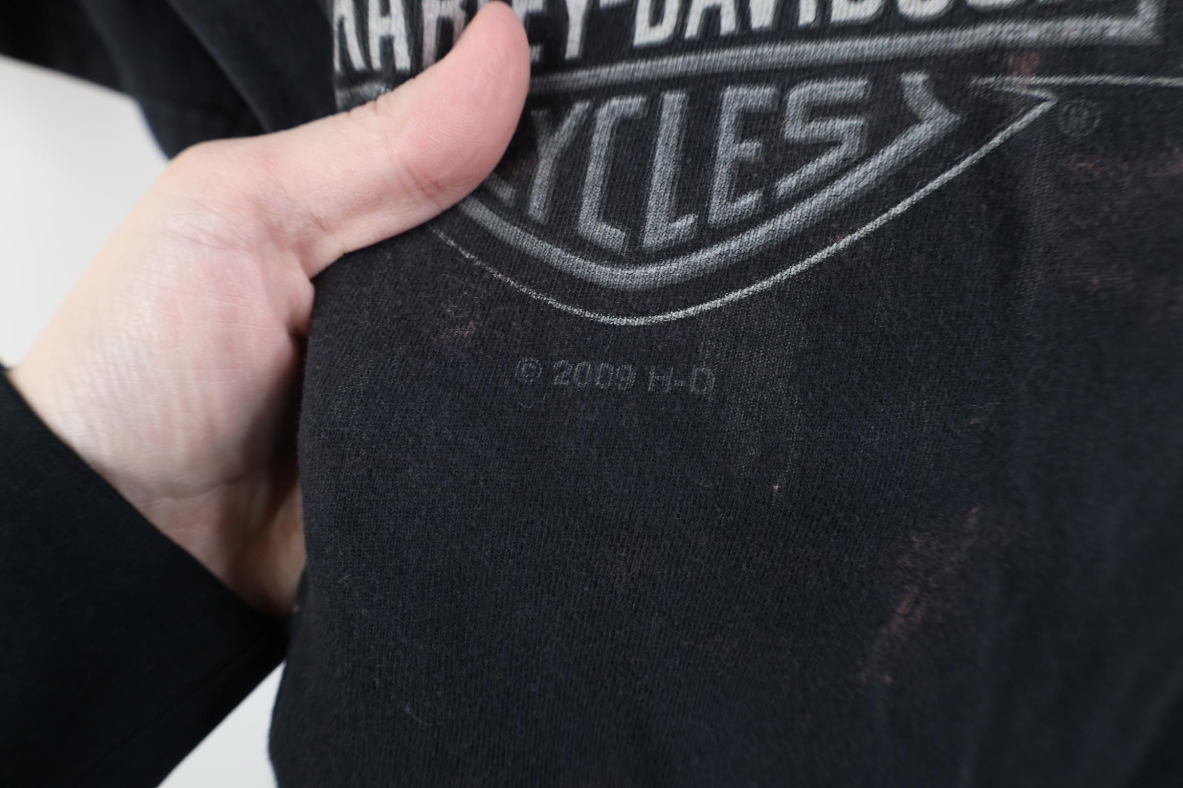 Harley Davidson Vintage Y2K Harley Davidson Dog Tags T-Shirt Black USA Size US L / EU 52-54 / 3 - 5 Thumbnail
