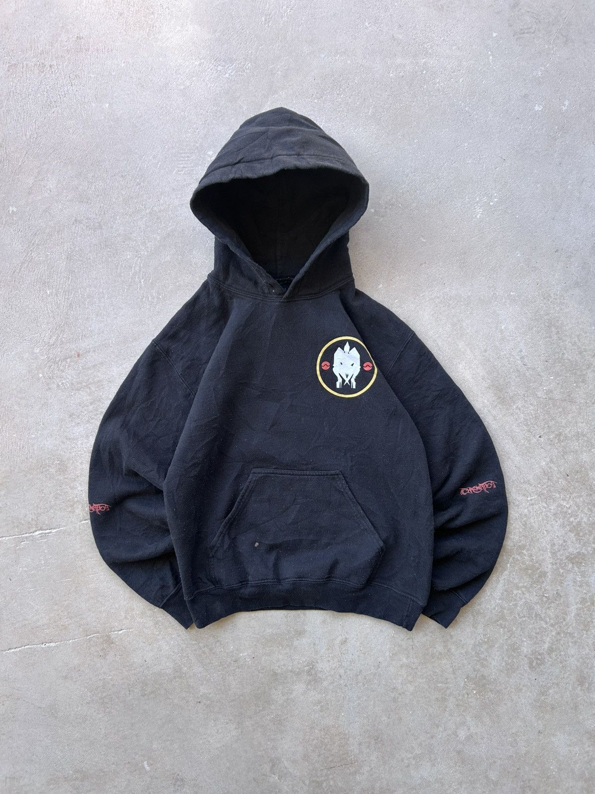 Band Tees × Vintage LADY GAGA OFFICIAL 2022 CHROMATICA BALL TOUR LONDON HOODIE Size US S / EU 44-46 / 1 - 3 Thumbnail