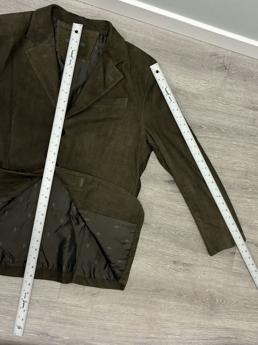 John Varvatos Rind Textured Leather Jacket Size EU 54 USA 44 Size US L / EU 52-54 / 3 - 13 Thumbnail