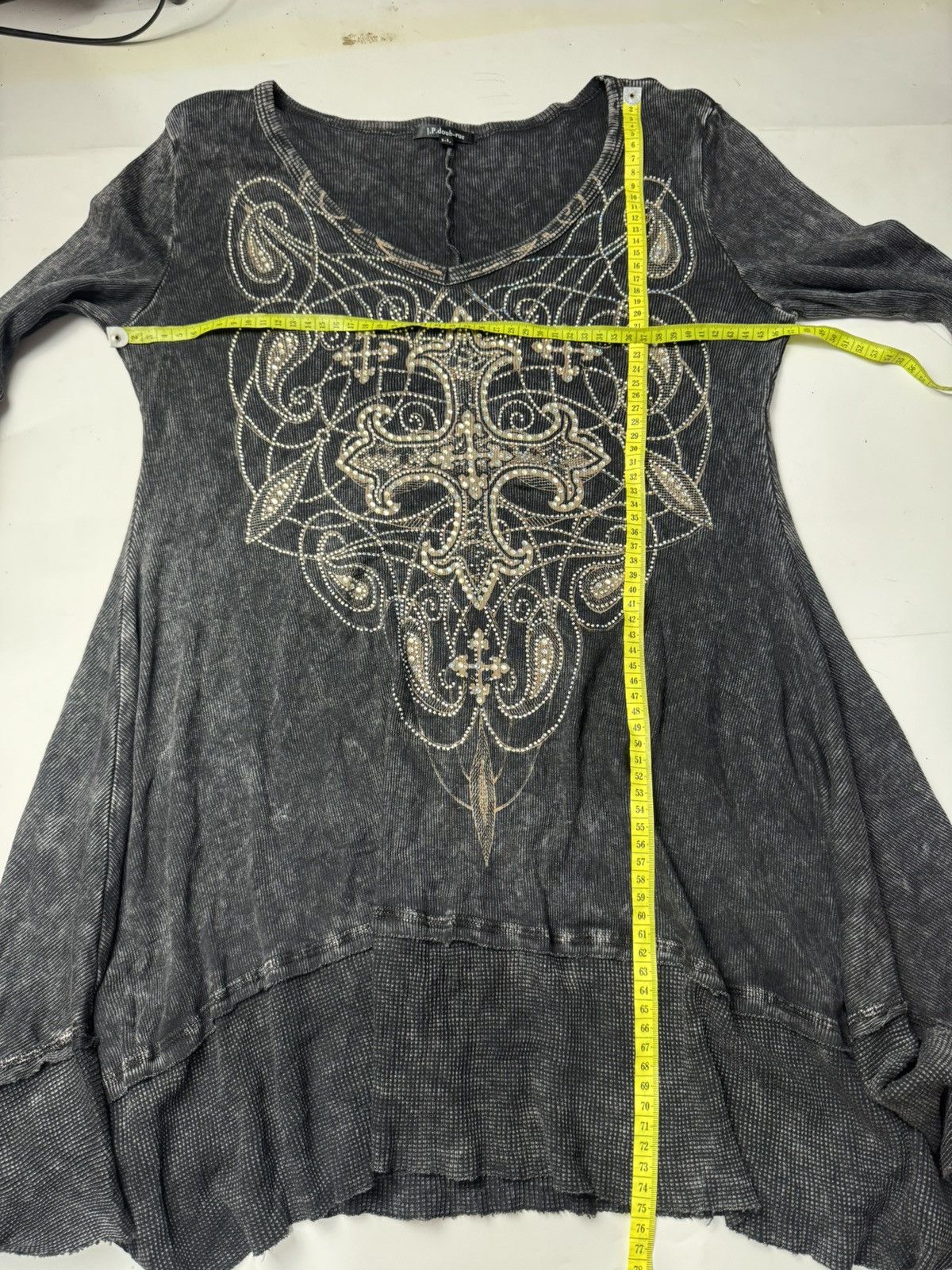 If Six Was Nine × Japanese Brand × Le Grande Bleu (L.G.B.) Archived Japanese Long Sleeve Ifsix Styled Flared Size US M / EU 48-50 / 2 - 11 Thumbnail