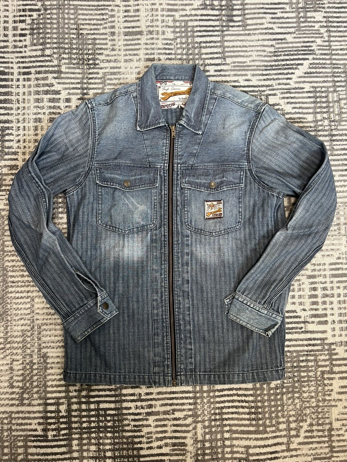 Schott Japanese Denim Workshirt/Jacket