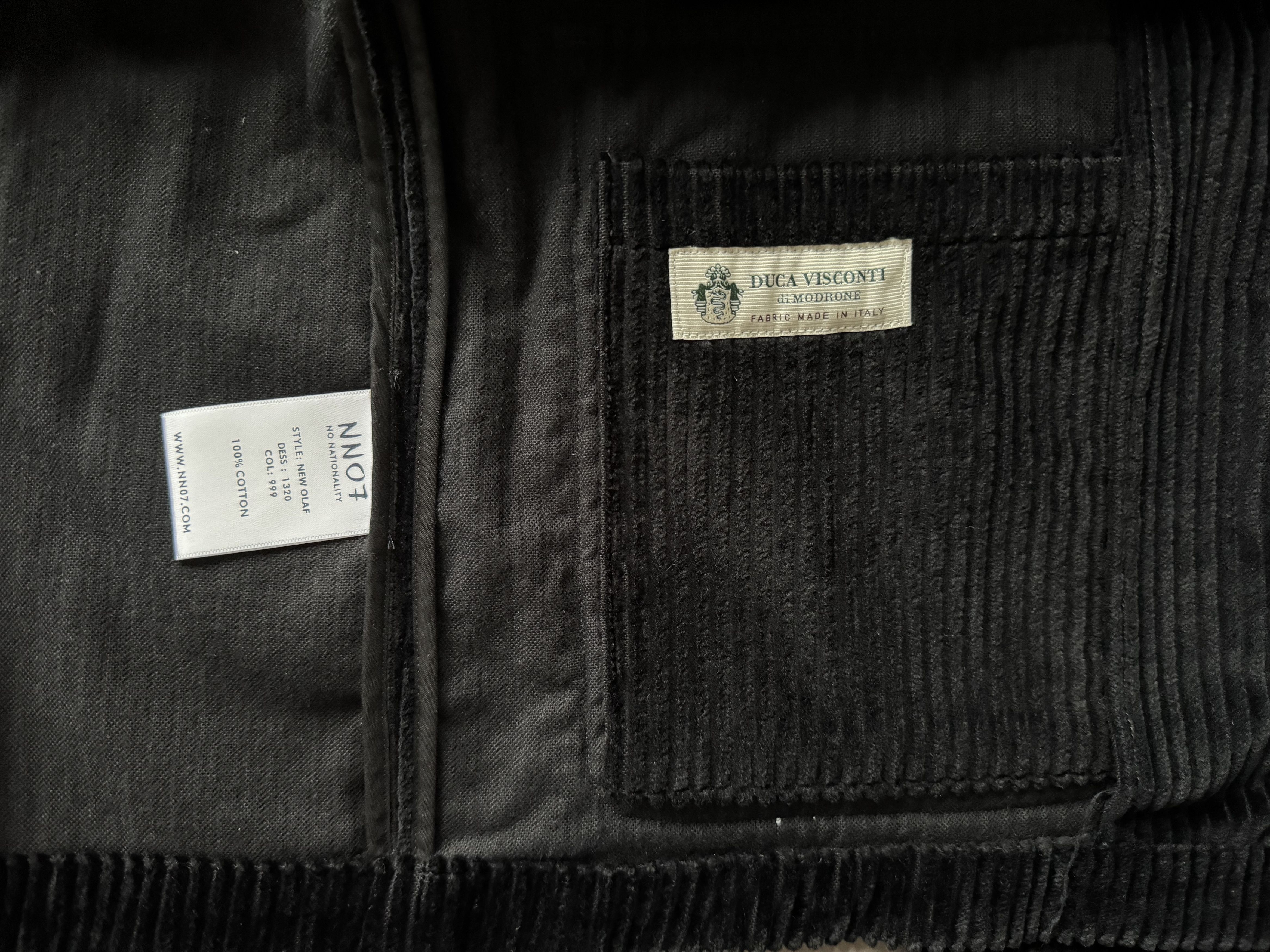 NN07 NN07 No Nationality Olaf Corduroy Cotton Overshirt Jacke Size US M / EU 48-50 / 2 - 8 Thumbnail