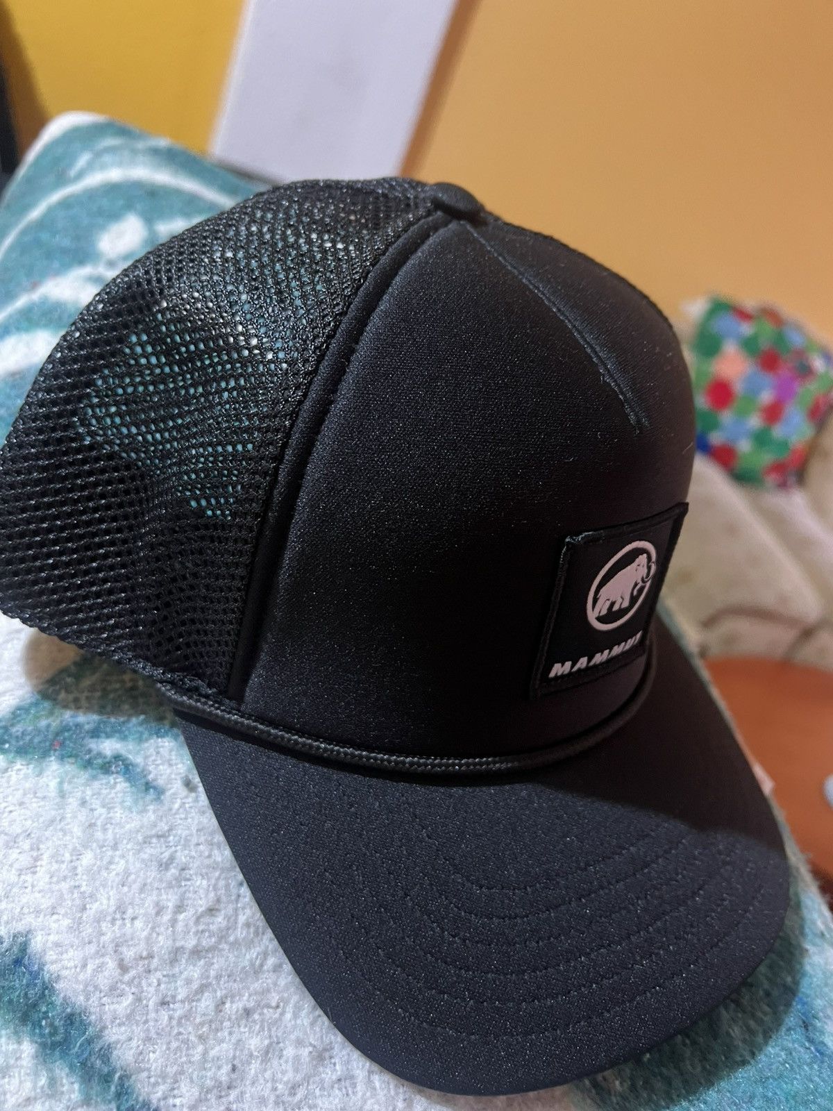 Mammut NWT Mammut Crag Hat Black Large XL Mesh Hiking Trucker Size ONE SIZE - 3 Thumbnail