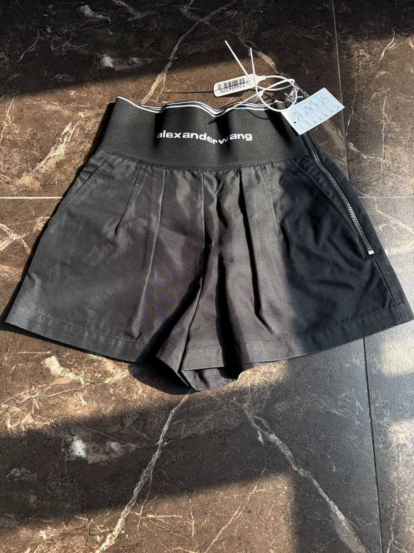Alexander Wang Alexander Wang Women's High-Waist Tailored Shorts Size 26" / US 2 / IT 38 - 1 Thumbnail